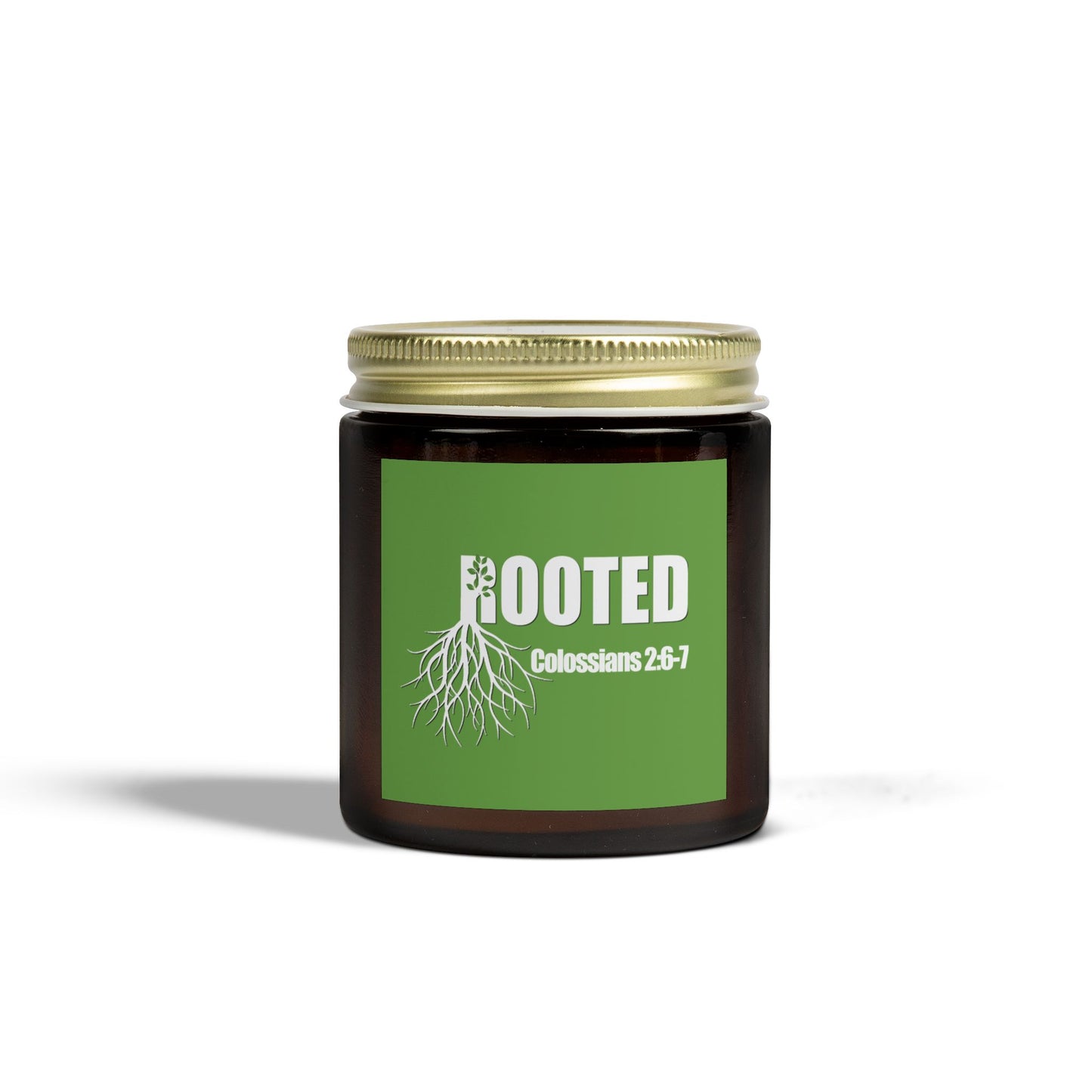 Rooted Scented Candles - Coconut Apricot Wax (4oz & 9oz)