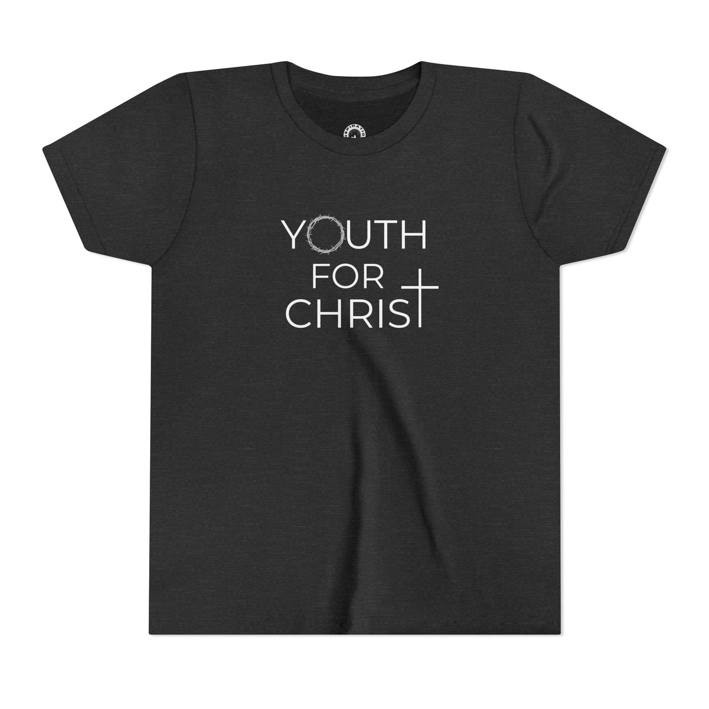 Youth Midweight Tee - 'Youth for Christ' Inspired T-Shirt for Youth Groups & Church Events