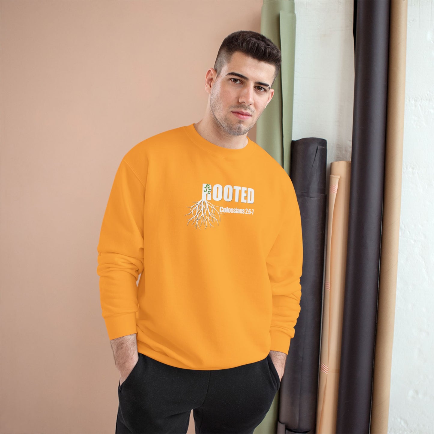 Colossians 2:7 Rooted Sweatshirt