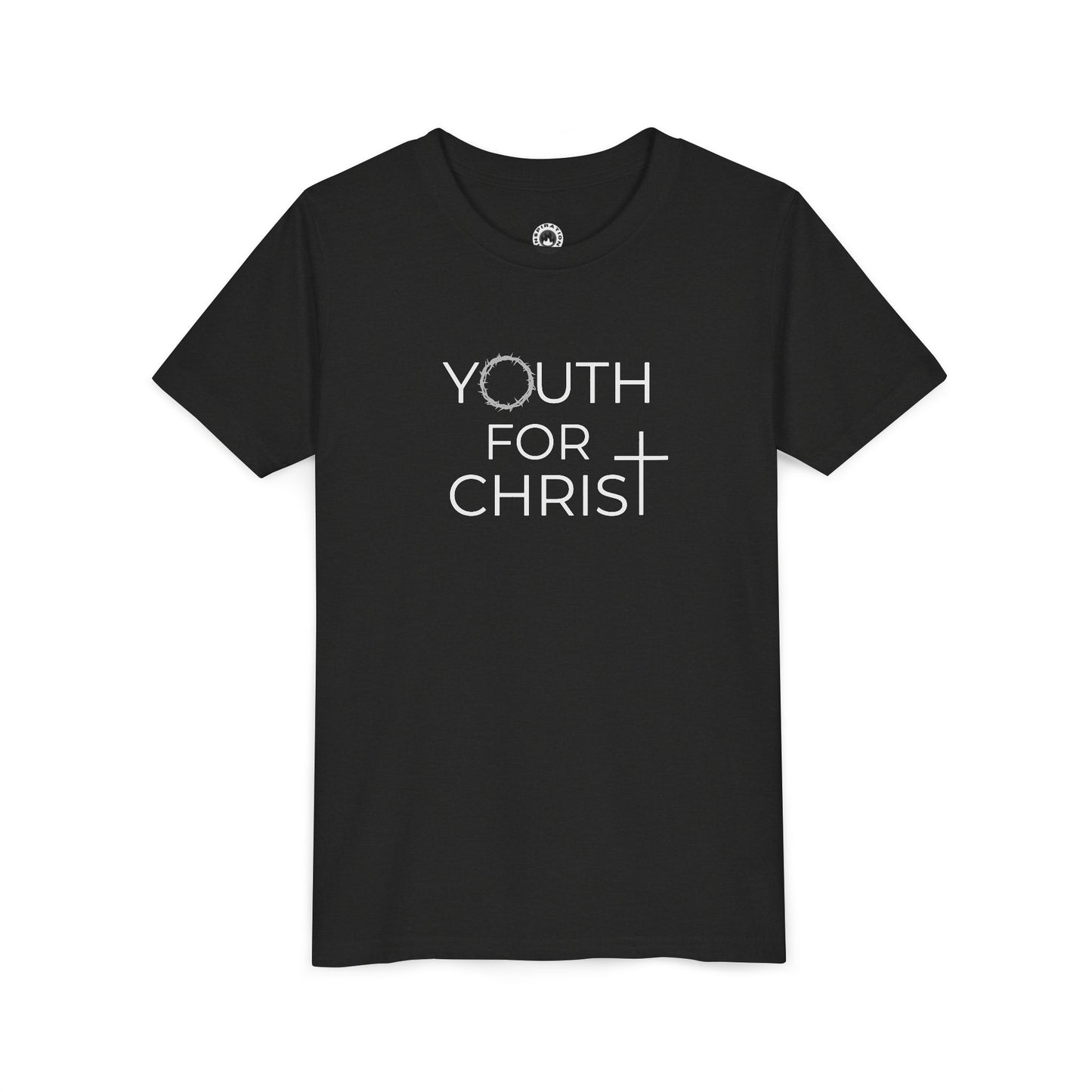 Youth Midweight Tee - 'Youth for Christ' Inspired T-Shirt for Youth Groups & Church Events