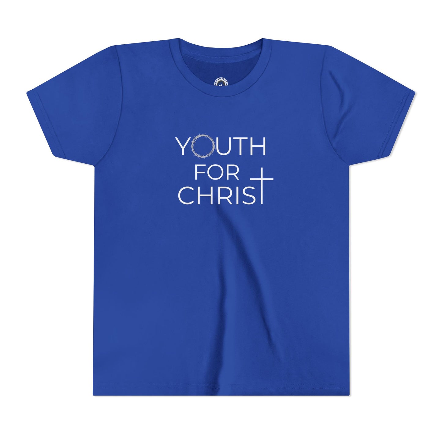 Youth Midweight Tee - 'Youth for Christ' Inspired T-Shirt for Youth Groups & Church Events