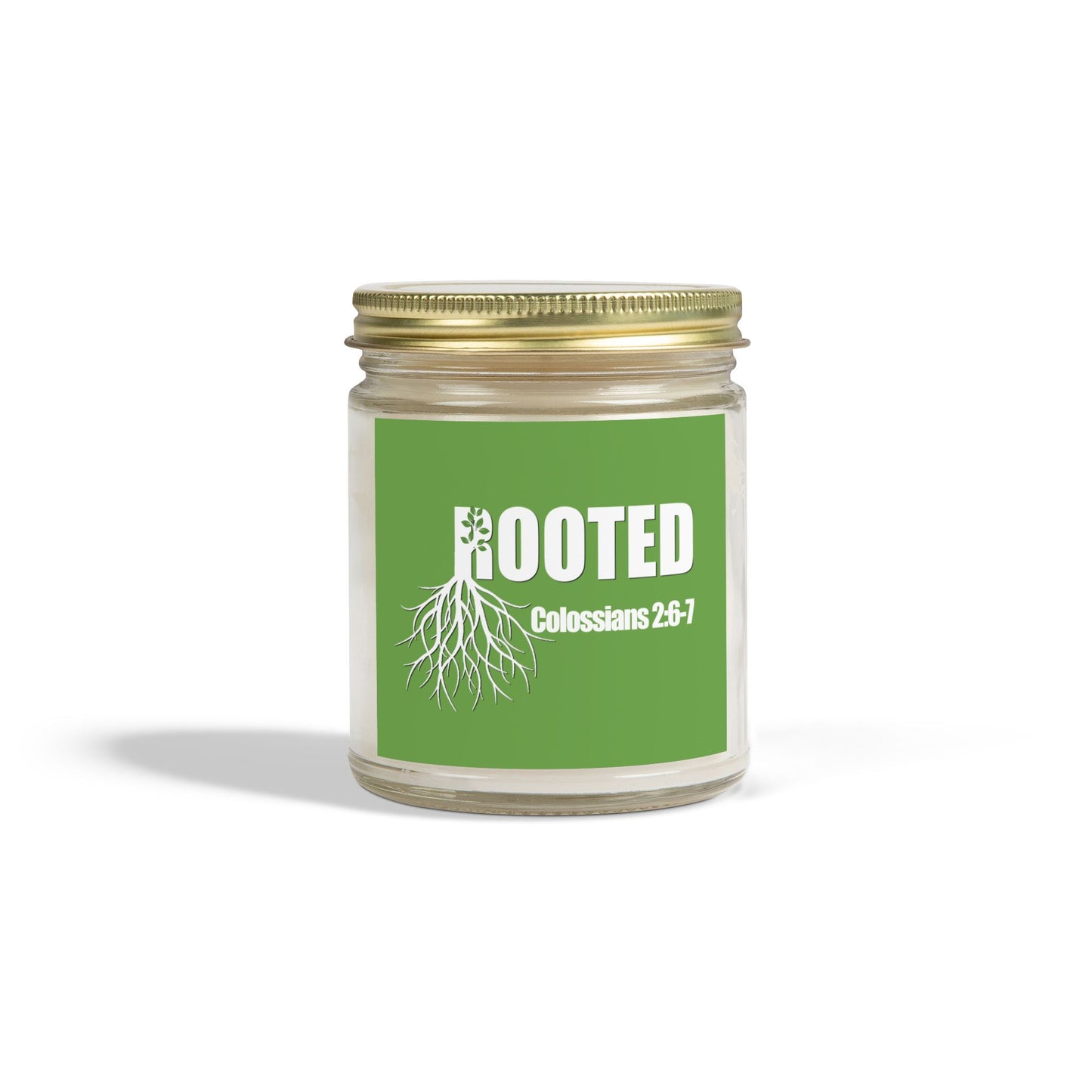 Rooted Scented Candles - Coconut Apricot Wax (4oz & 9oz)