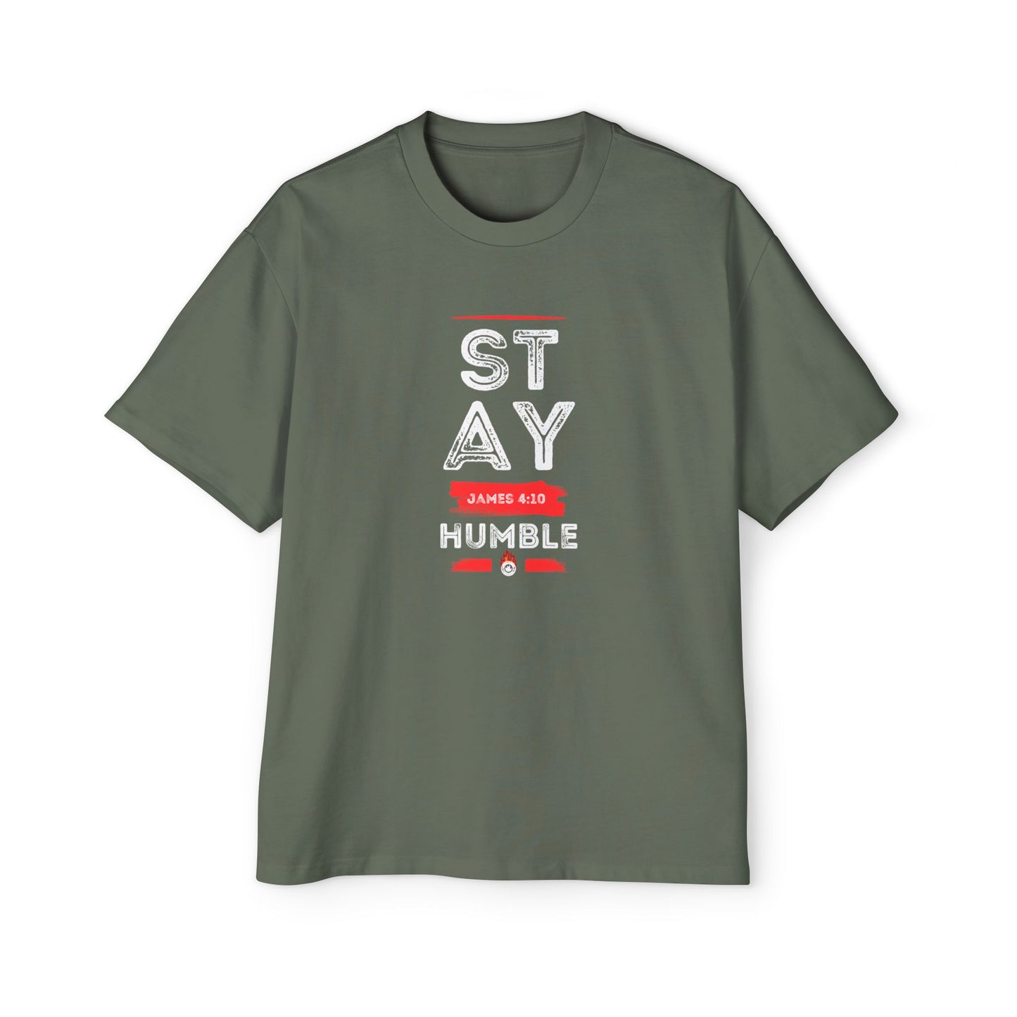Stay Humble Men's Oversized Tee
