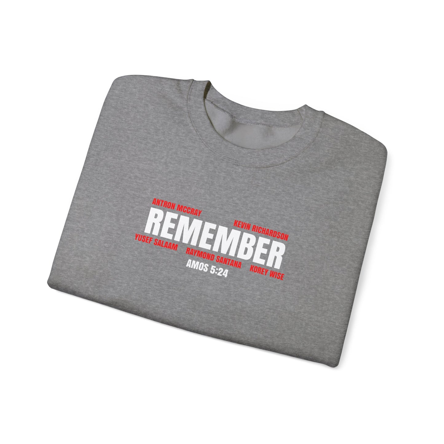 The Remember Series-The Central Park 5-Champion Sweatshirt