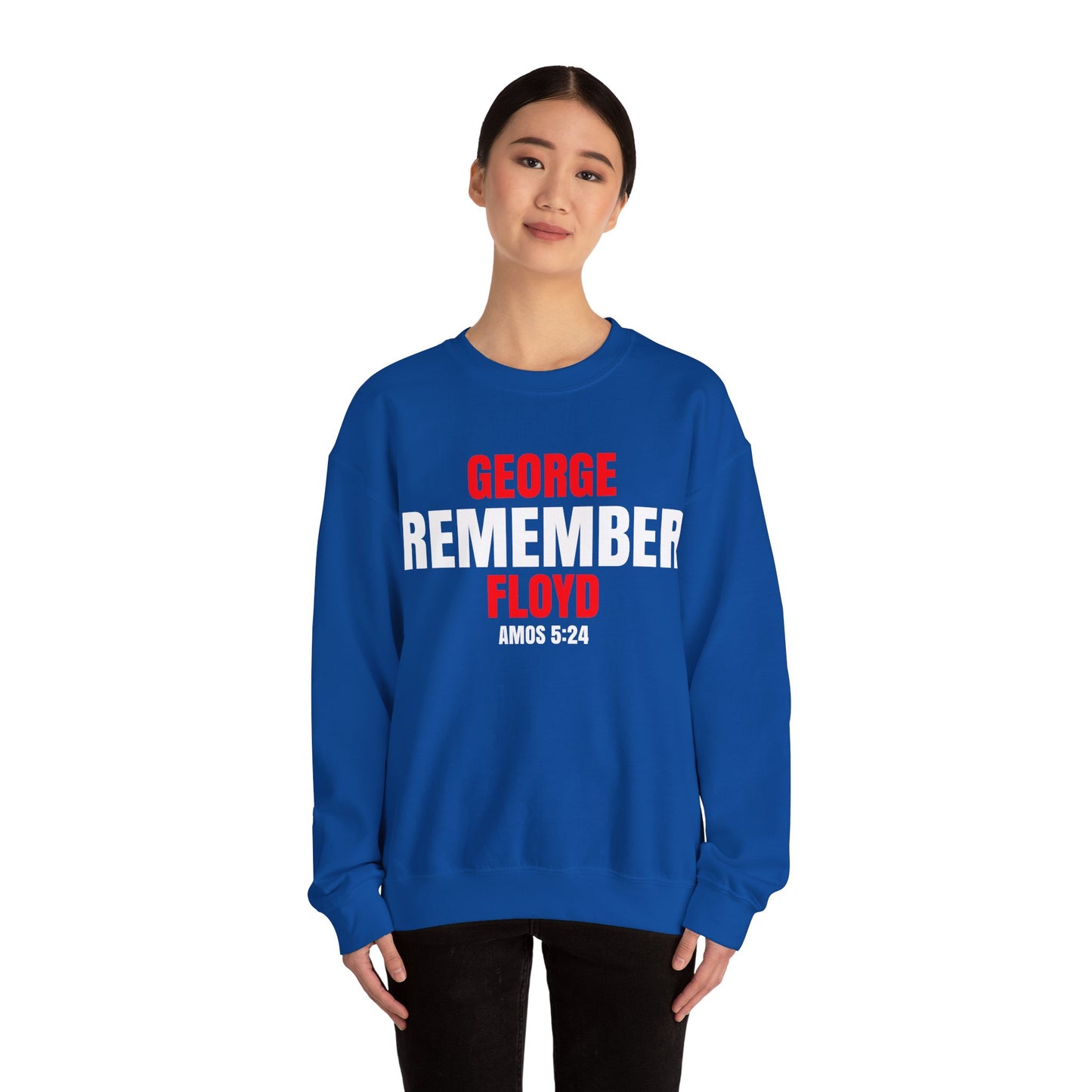 The Remember Series-George Floyd-Champion Sweatshirt