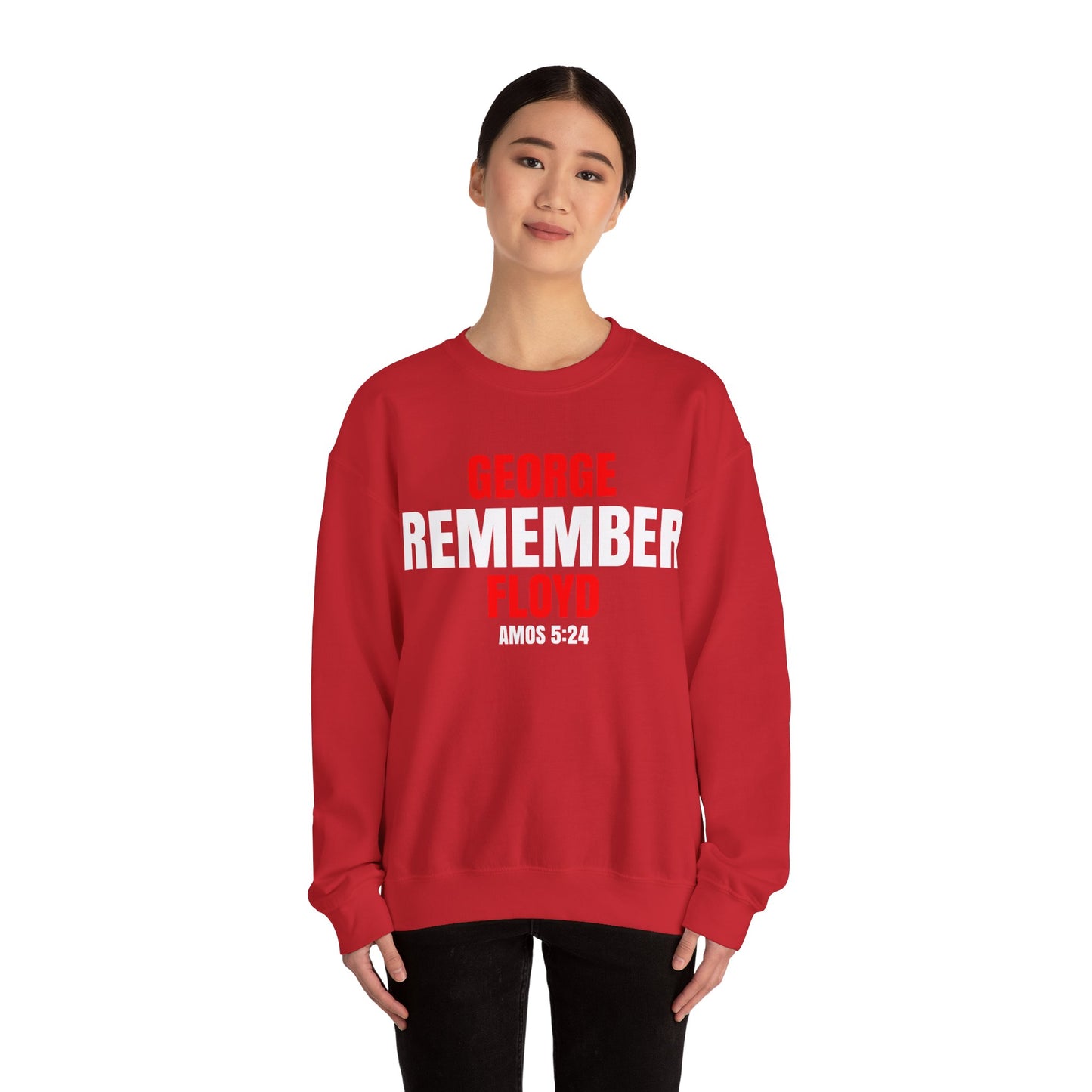 The Remember Series-George Floyd-Champion Sweatshirt