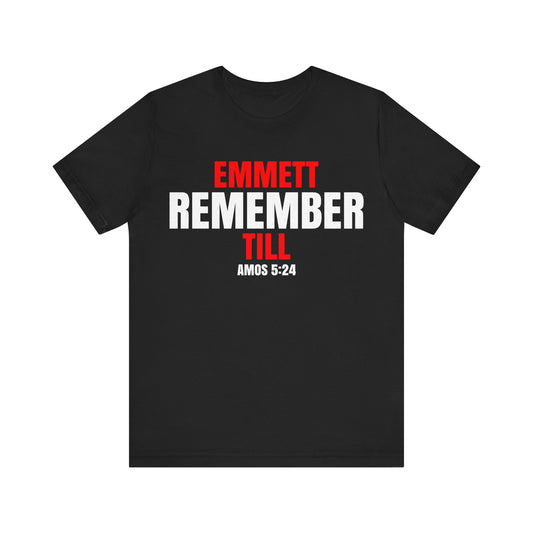 The Remember Series-Emmett Till-Unisex Jersey Short Sleeve Tee