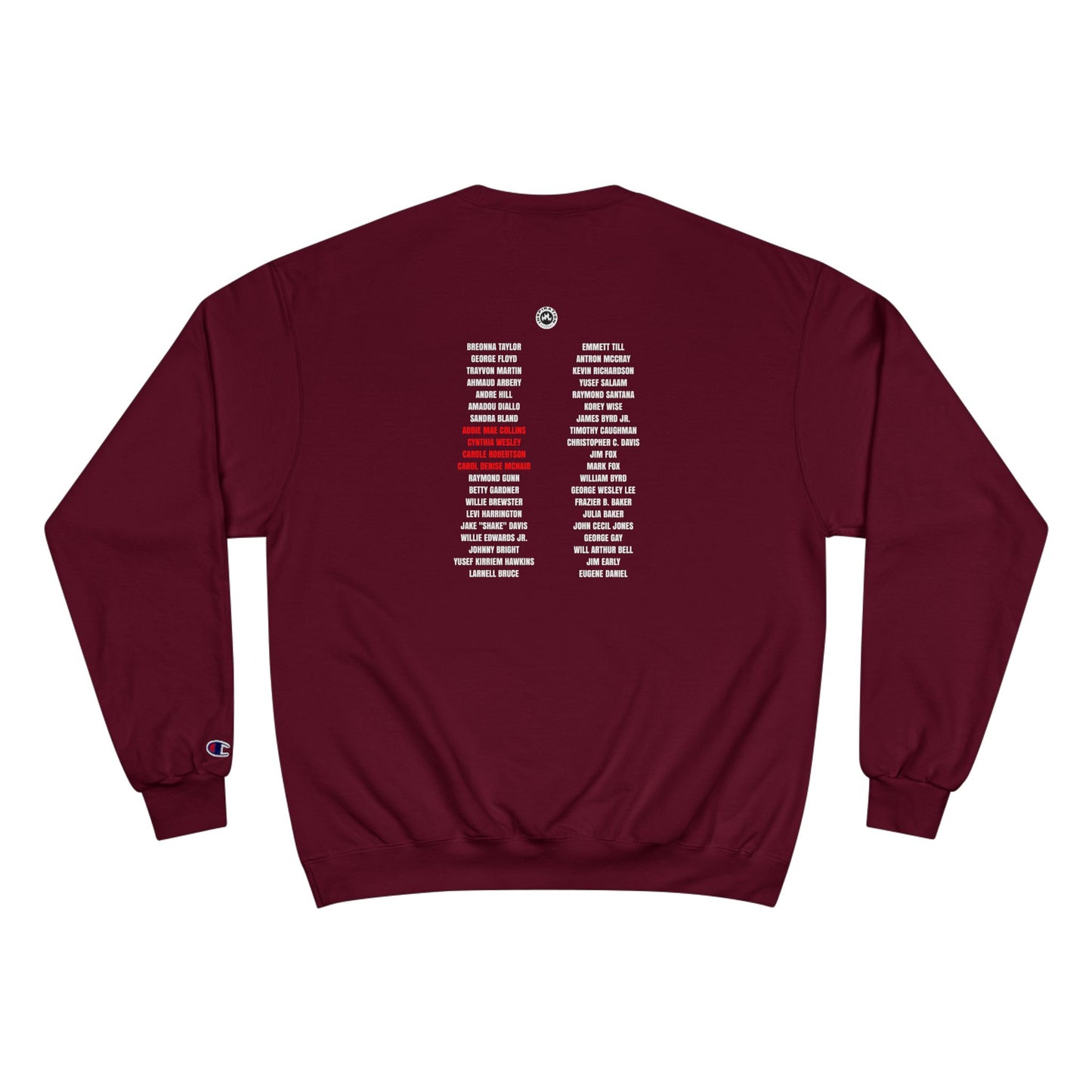 The Remember Series-16th Street Baptist Church Bombing Champion Sweatshirt