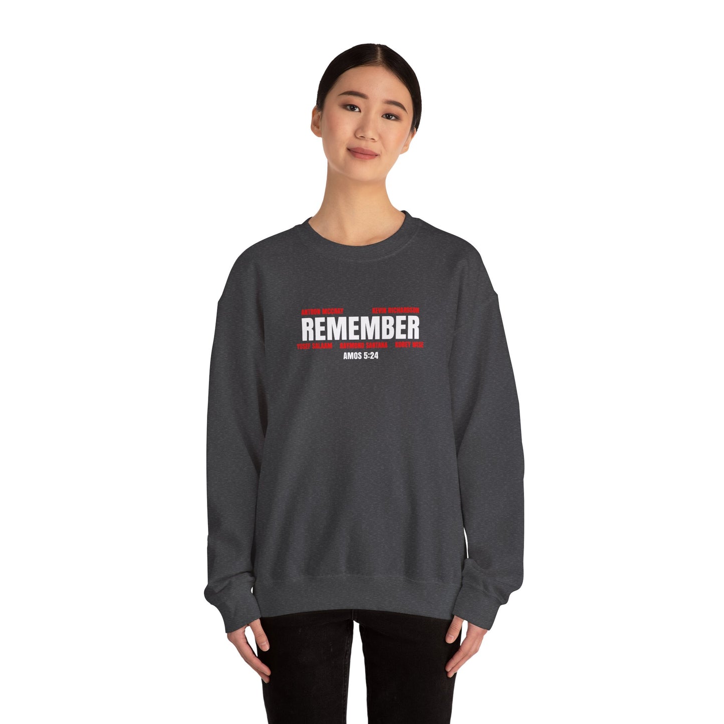 The Remember Series-The Central Park 5-Champion Sweatshirt
