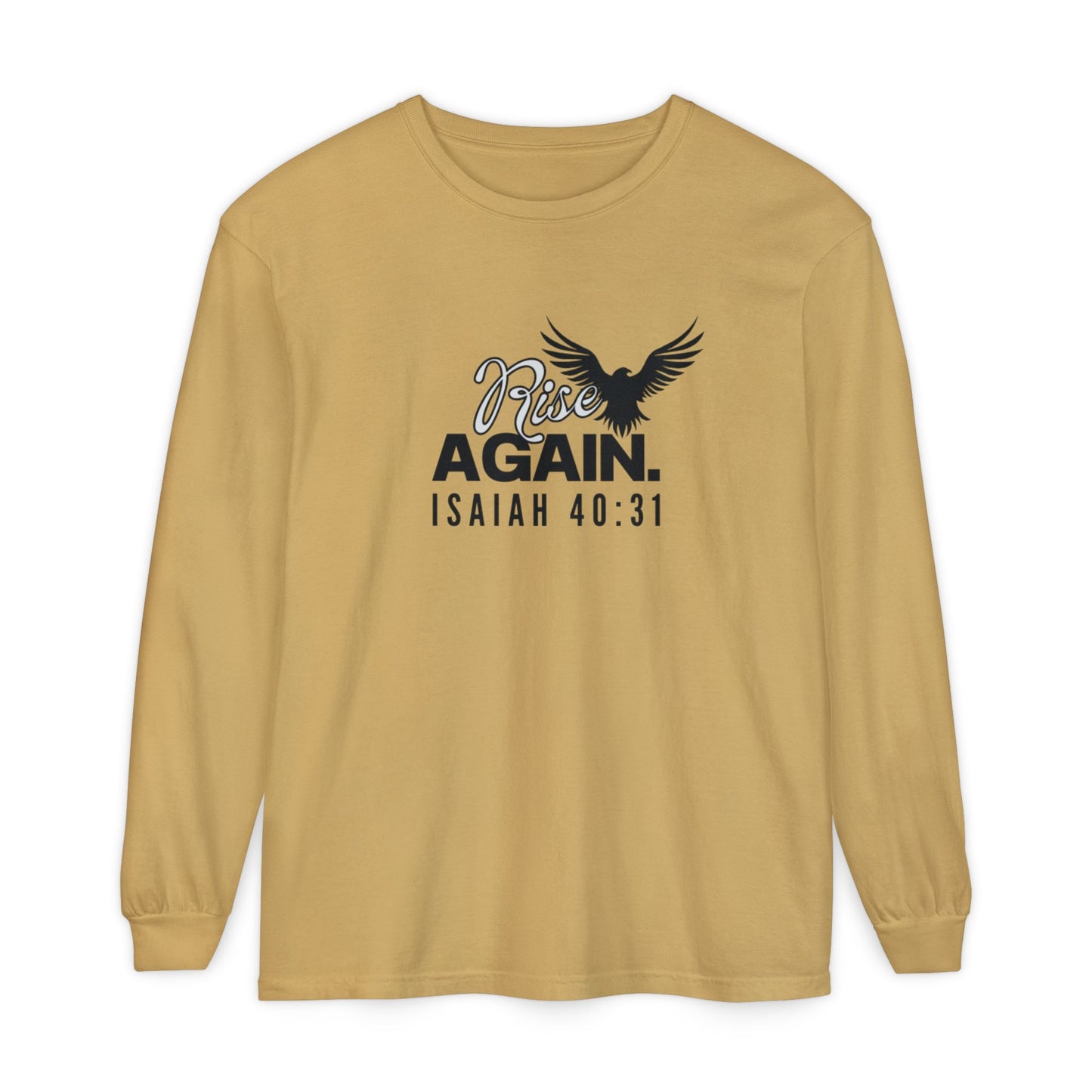 Rise Long Sleeve Tee, Isaiah 40:31 Unisex