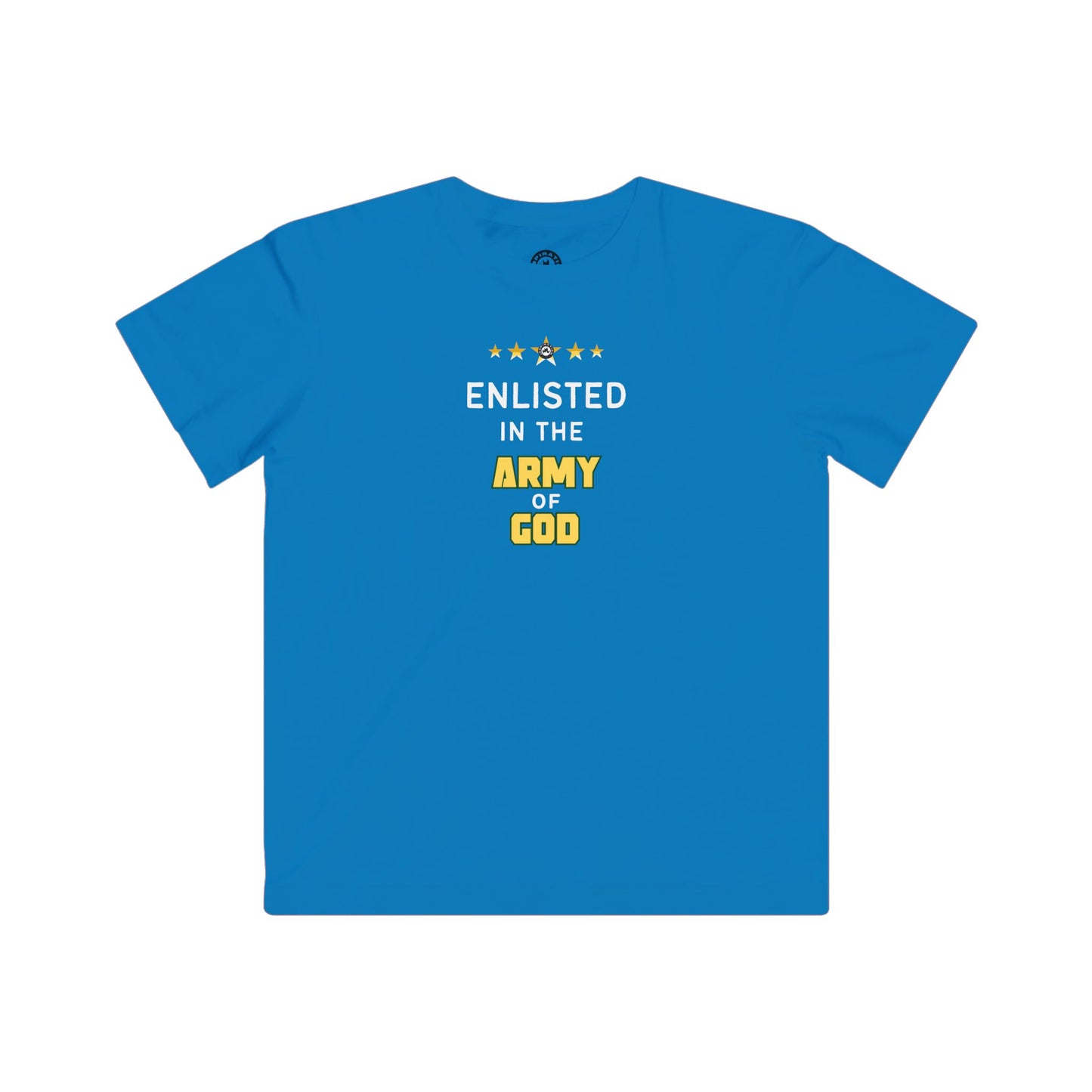 Enlisted In The Army of God Kids Tee