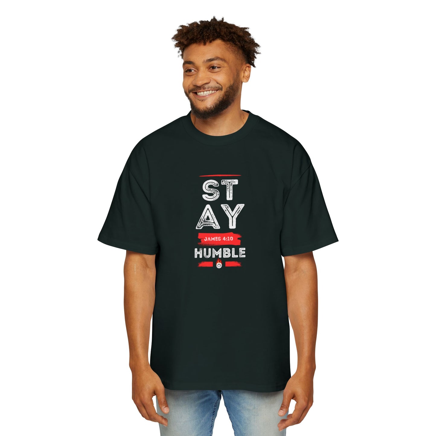 Stay Humble Men's Oversized Tee