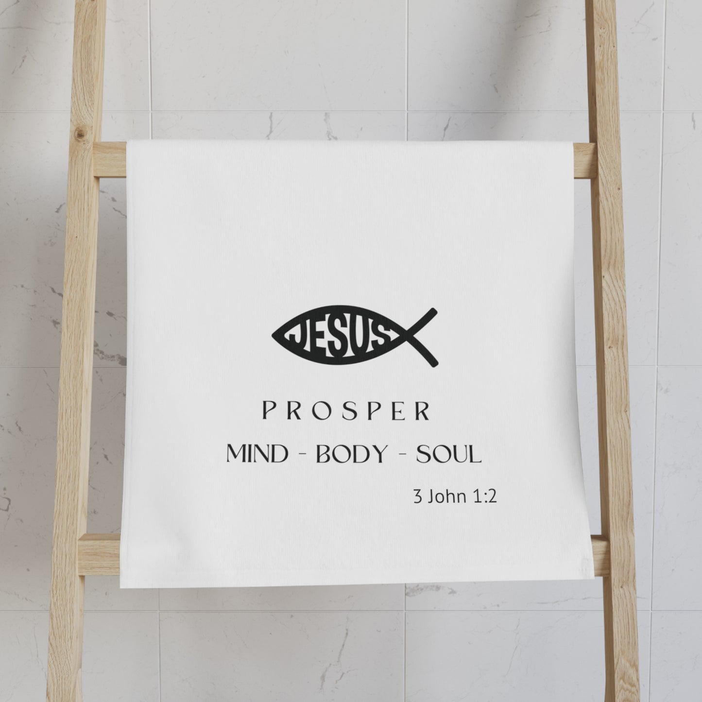 3 John 1:2 Prosper Hand Towel