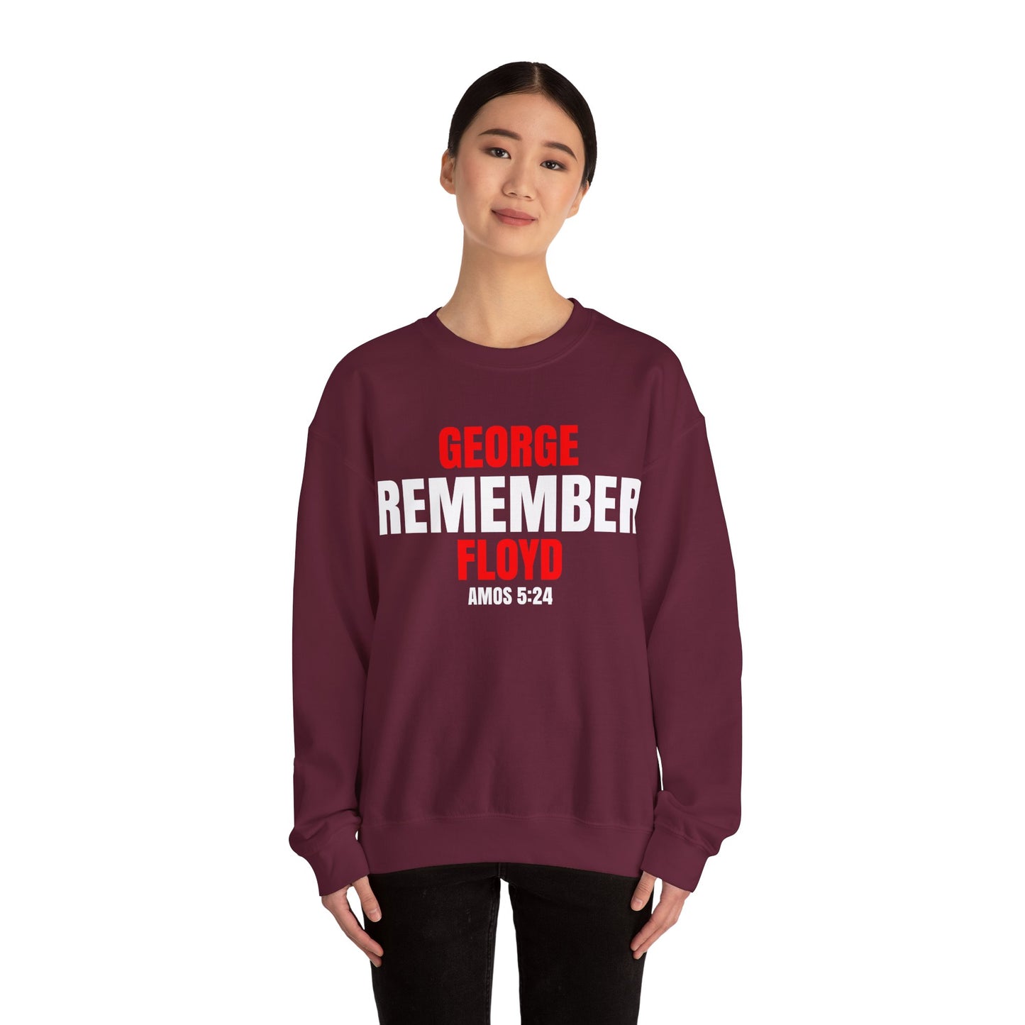 The Remember Series-George Floyd-Champion Sweatshirt