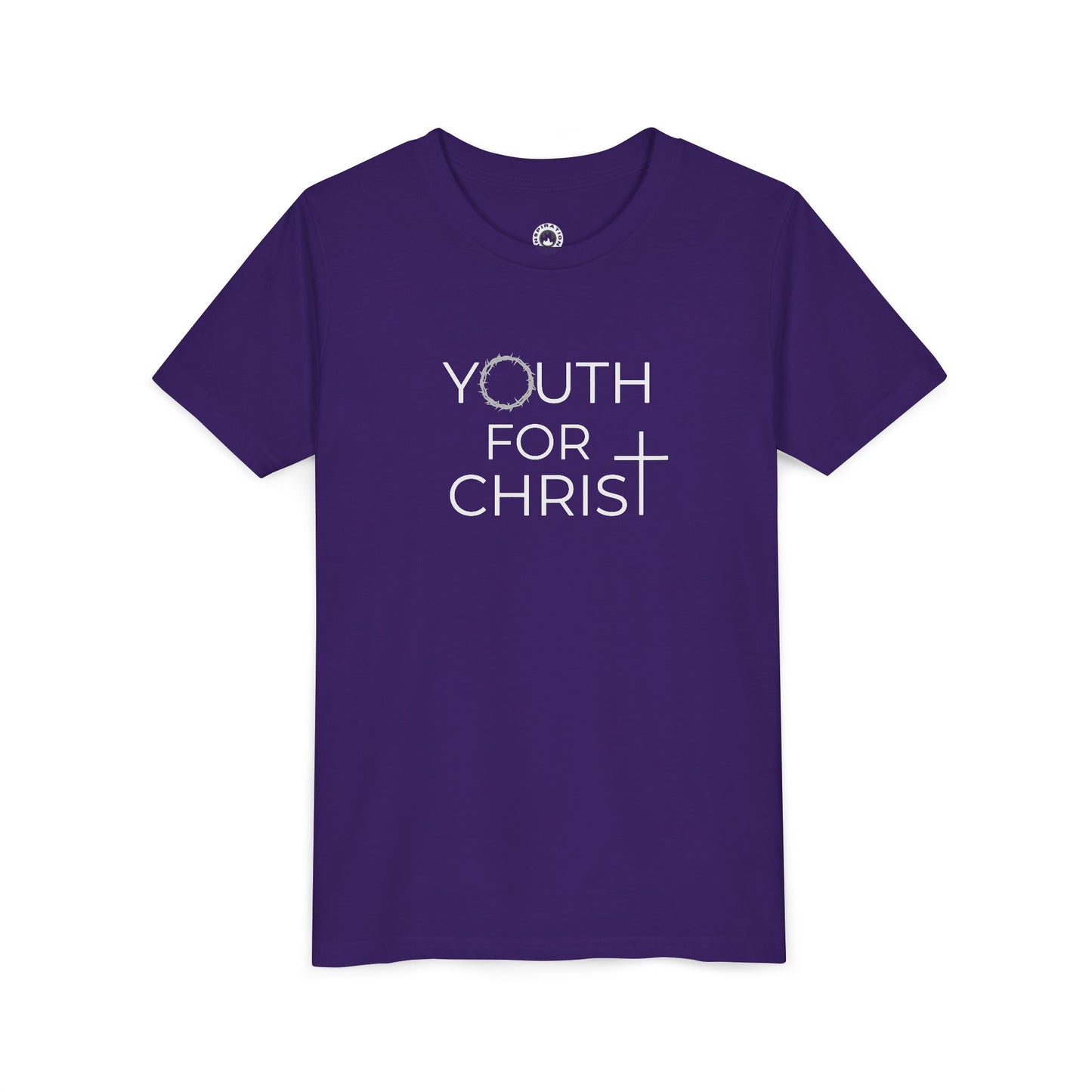 Youth Midweight Tee - 'Youth for Christ' Inspired T-Shirt for Youth Groups & Church Events