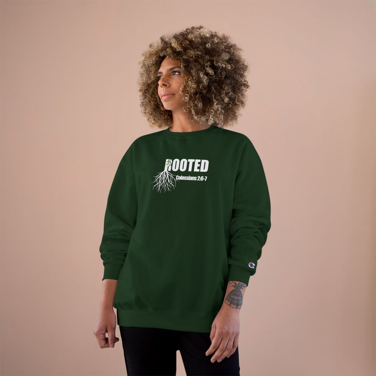 Colossians 2:7 Rooted Sweatshirt