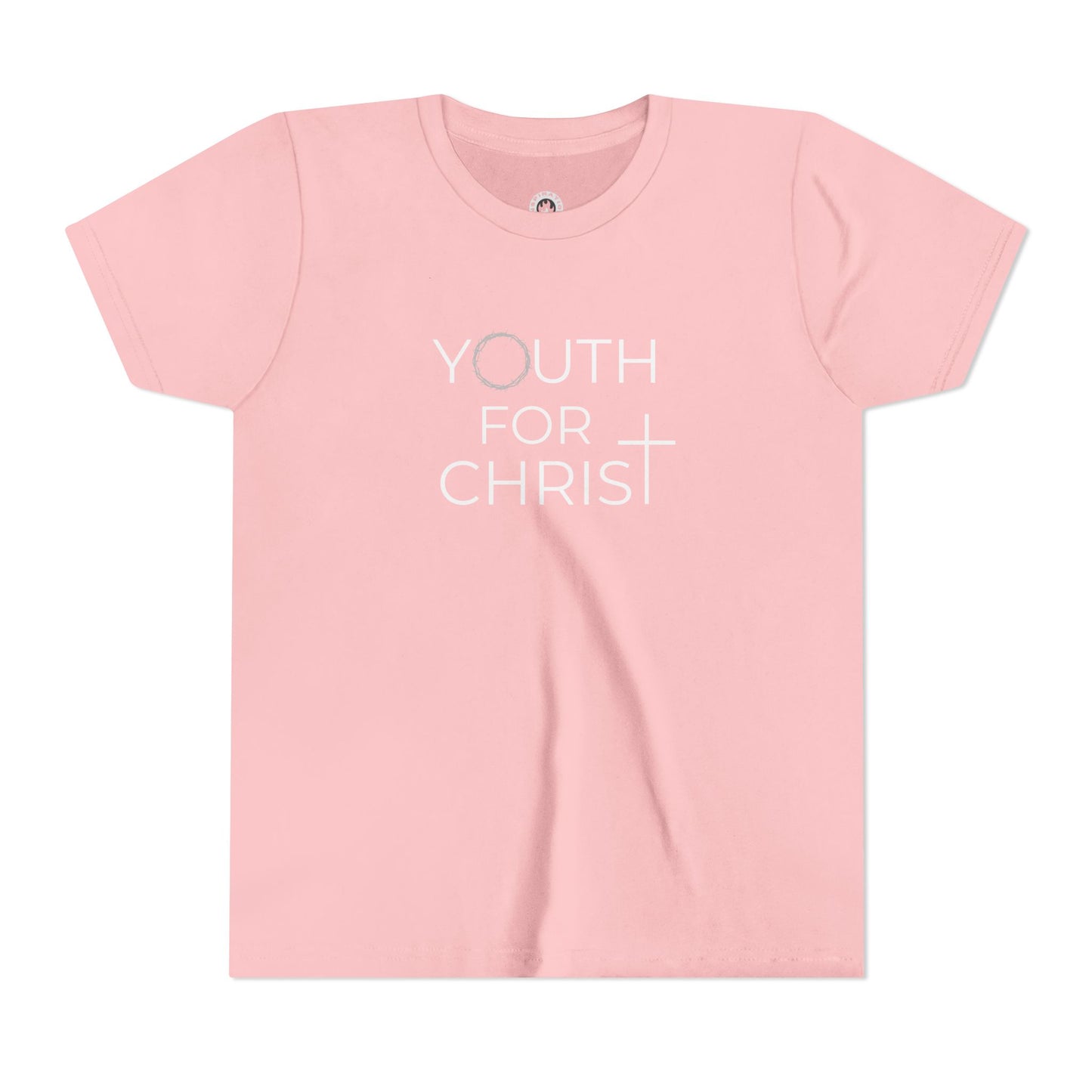Youth Midweight Tee - 'Youth for Christ' Inspired T-Shirt for Youth Groups & Church Events