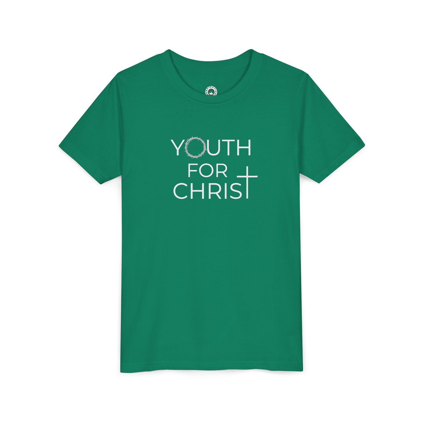 Youth Midweight Tee - 'Youth for Christ' Inspired T-Shirt for Youth Groups & Church Events