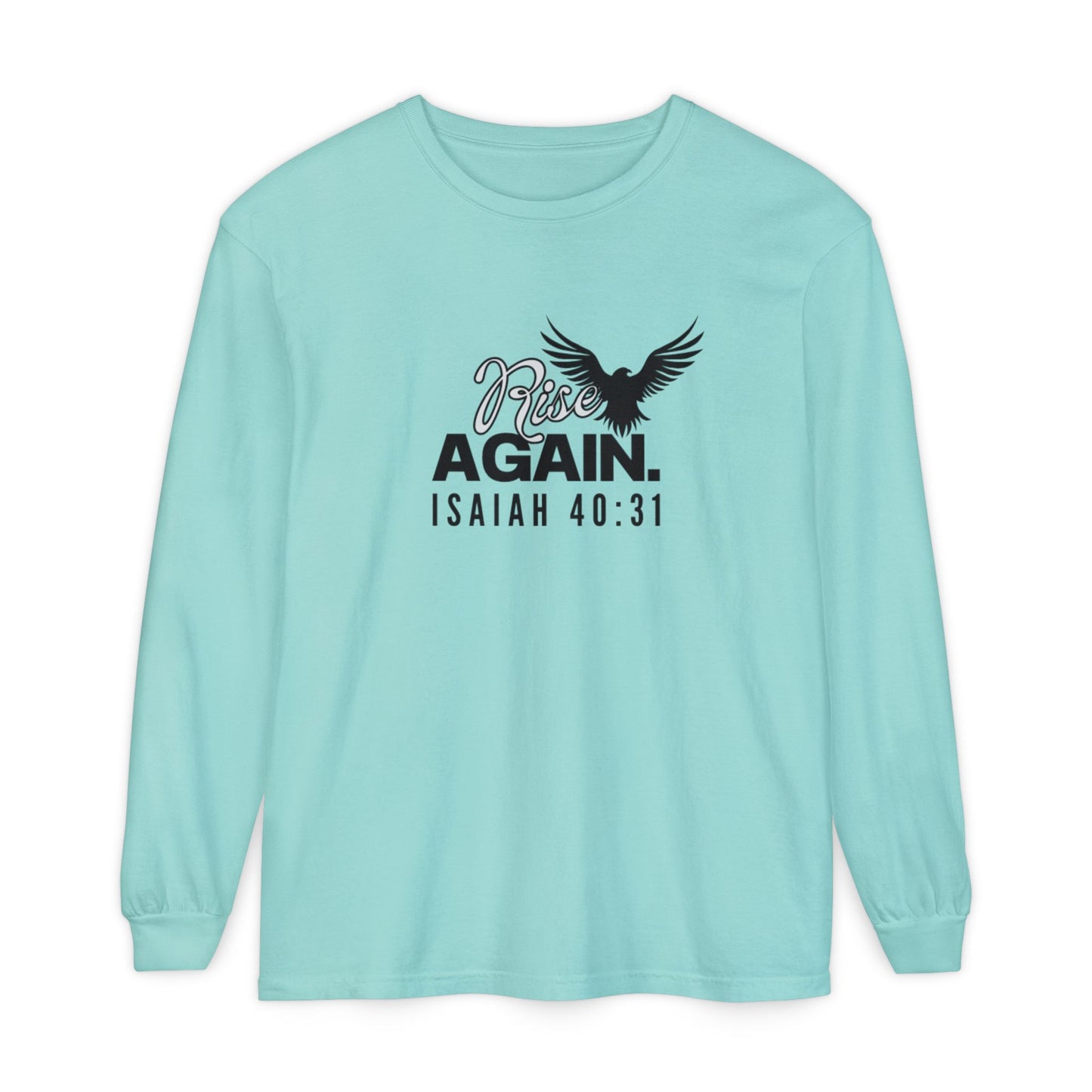 Rise Long Sleeve Tee, Isaiah 40:31 Unisex