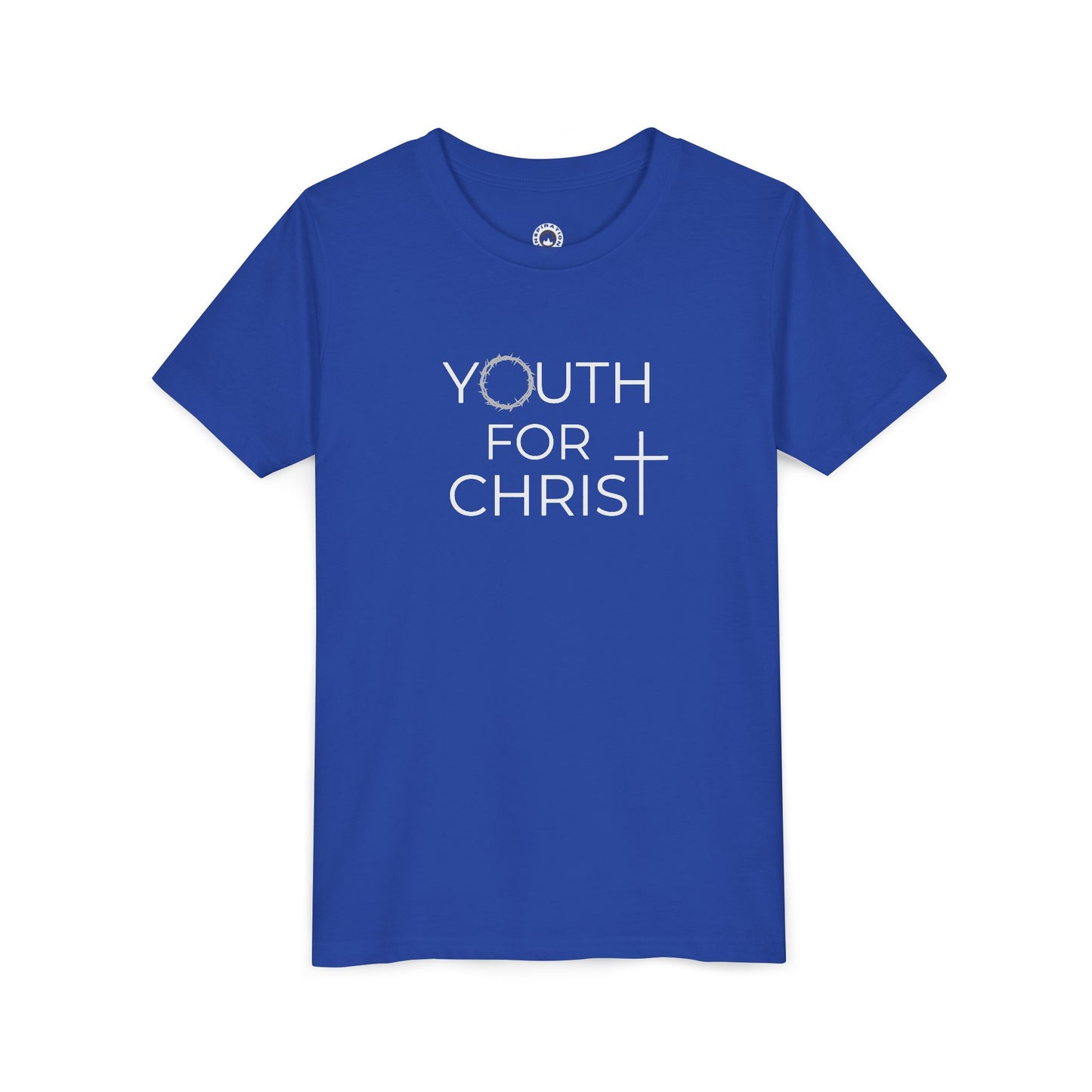 Youth Midweight Tee - 'Youth for Christ' Inspired T-Shirt for Youth Groups & Church Events