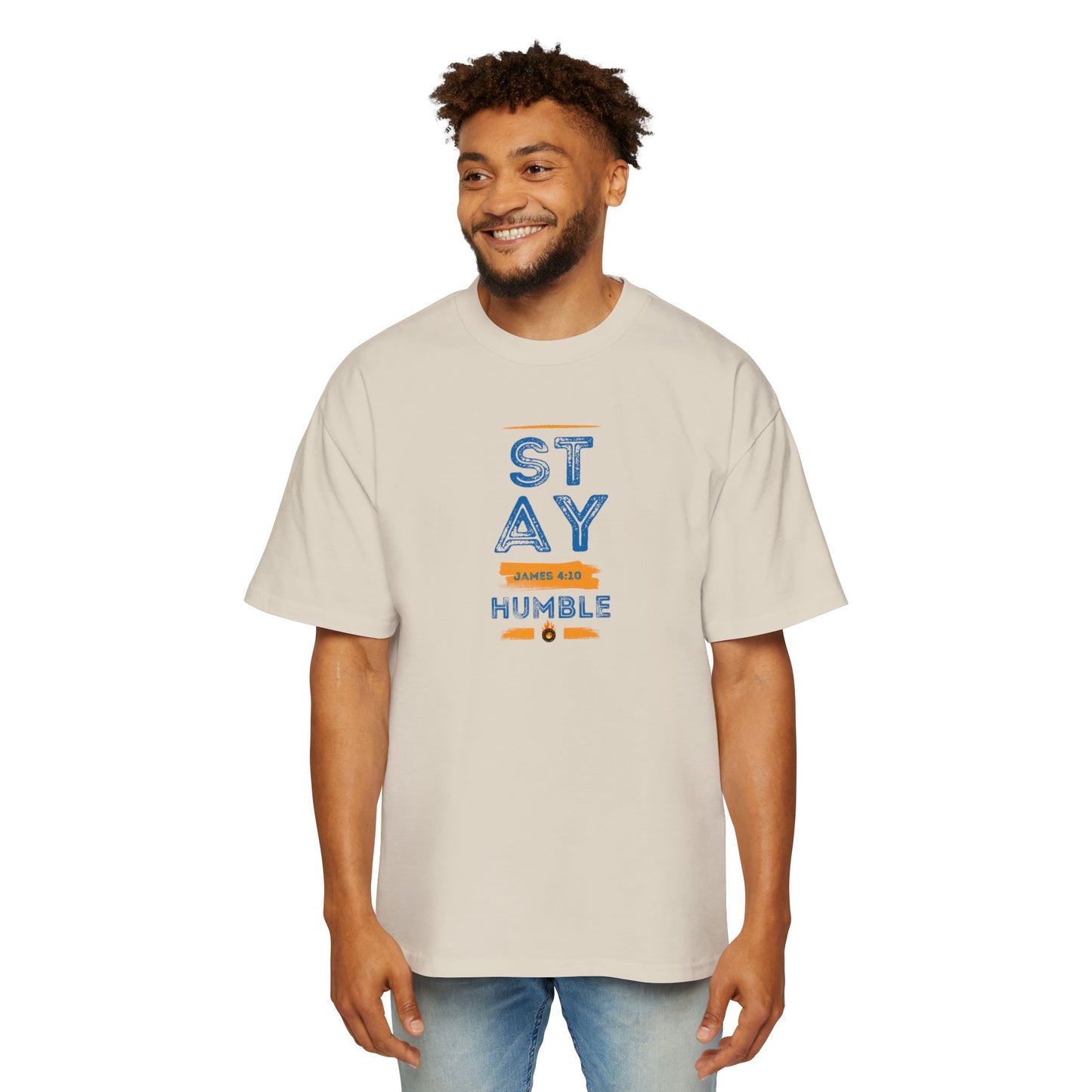 Stay Humble Men's Oversized Tee