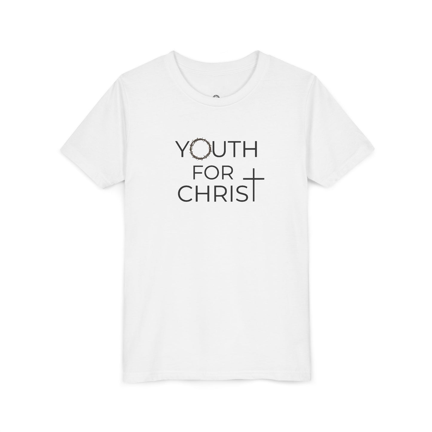 Youth Midweight Tee - 'Youth for Christ' Inspired T-Shirt for Youth Groups & Church Events