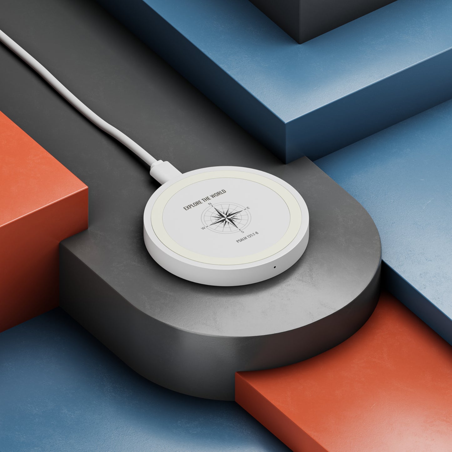 Explore The World Wireless Charging Pad