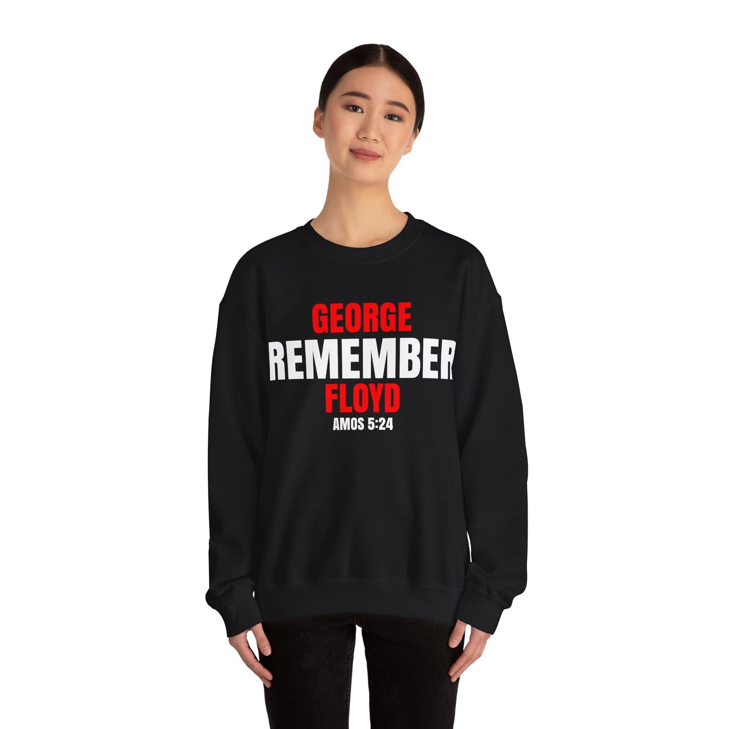 The Remember Series-George Floyd-Champion Sweatshirt