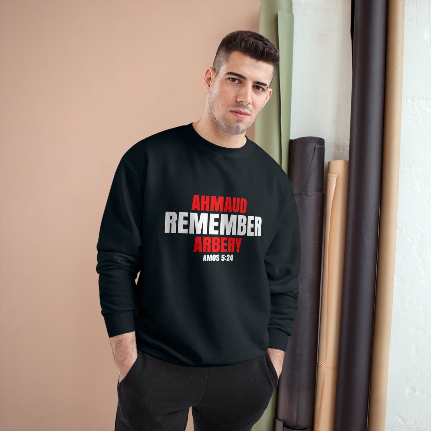 The Remember Series-Ahmaud Arbery-Champion Sweatshirt