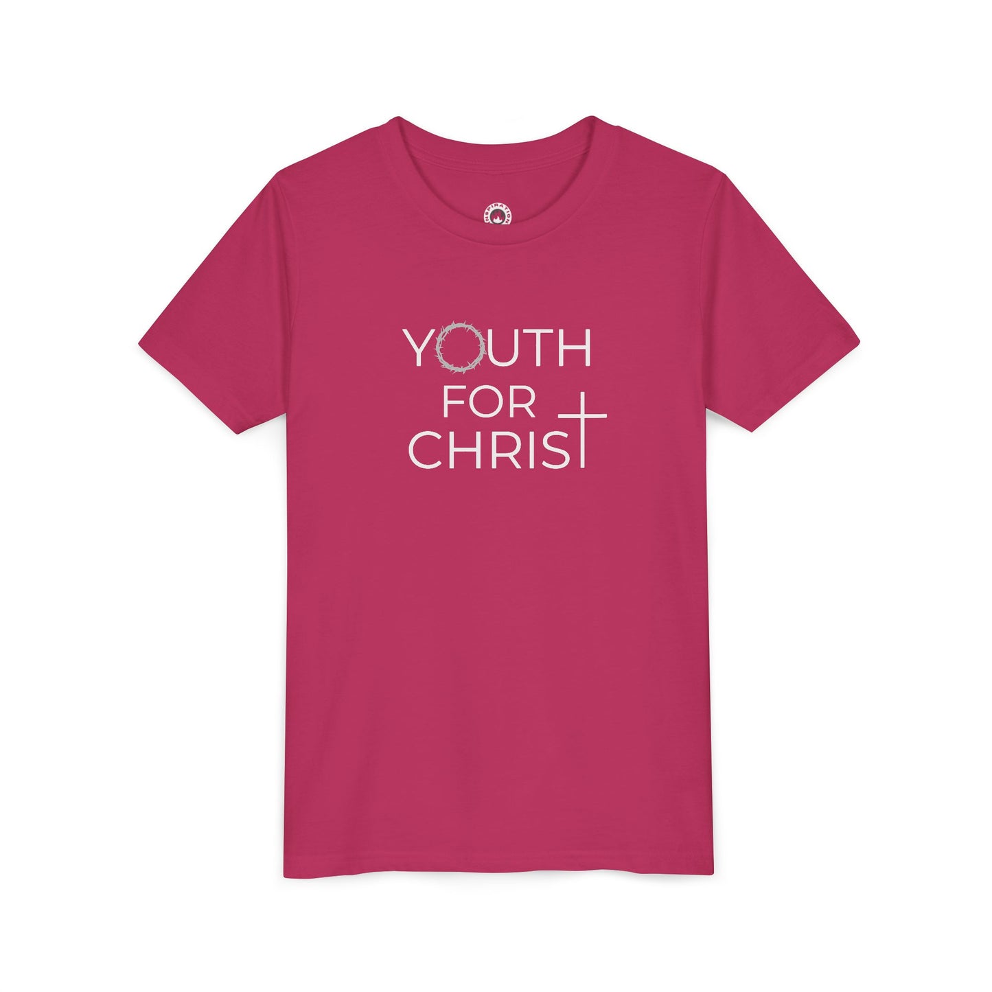 Youth Midweight Tee - 'Youth for Christ' Inspired T-Shirt for Youth Groups & Church Events