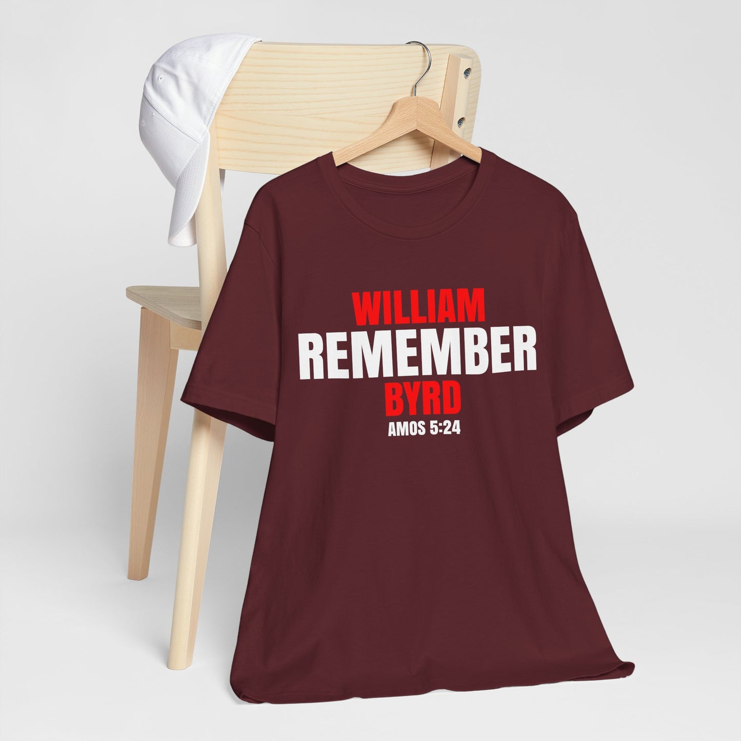 The Remember Series-William Byrd-Unisex Jersey Short Sleeve Tee