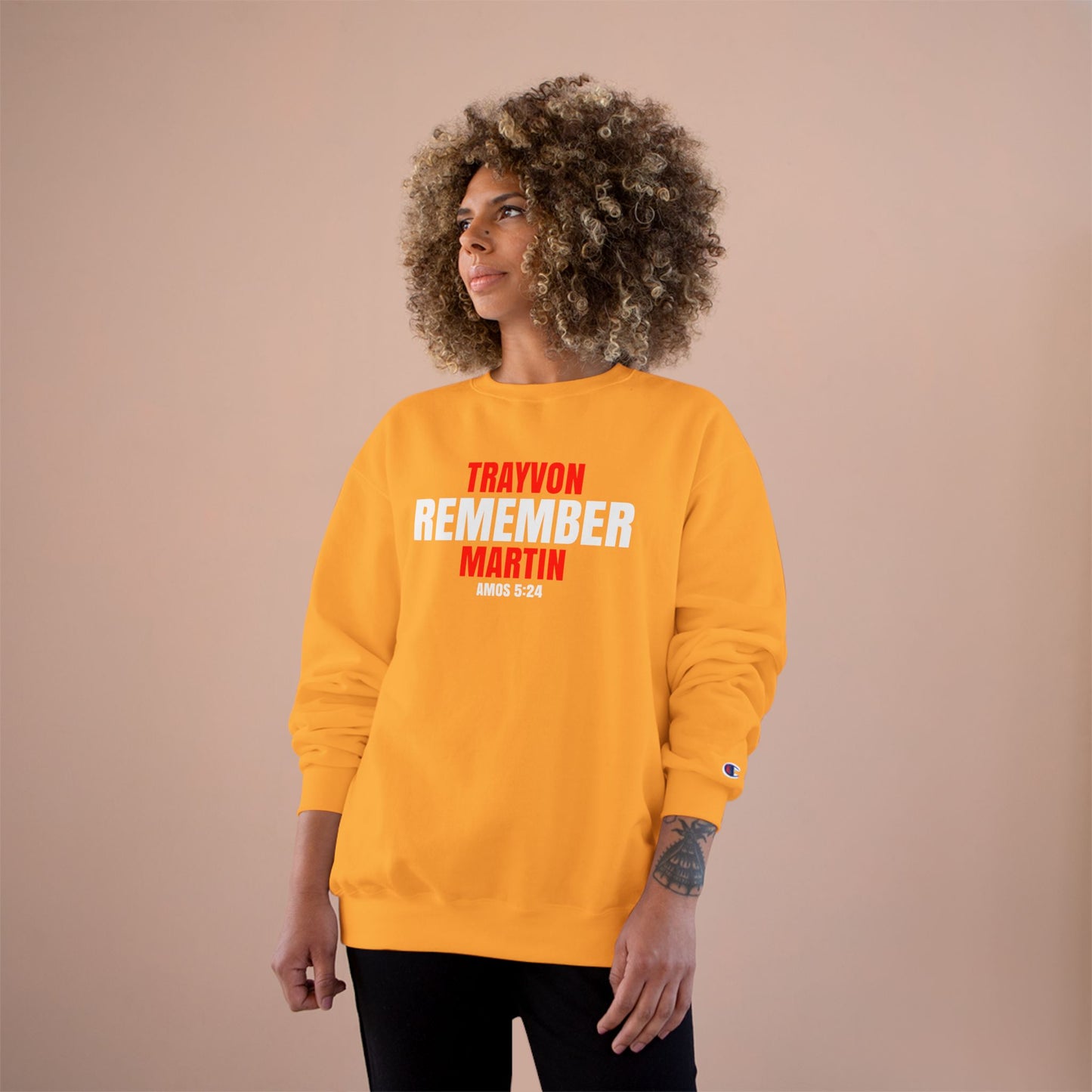 The Remember Series-Trayvon Martin-Champion Sweatshirt