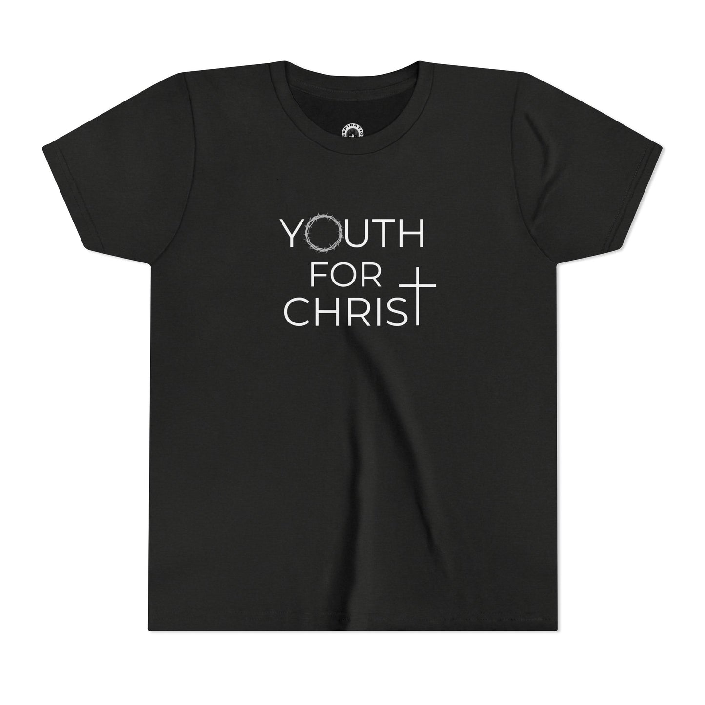 Youth Midweight Tee - 'Youth for Christ' Inspired T-Shirt for Youth Groups & Church Events