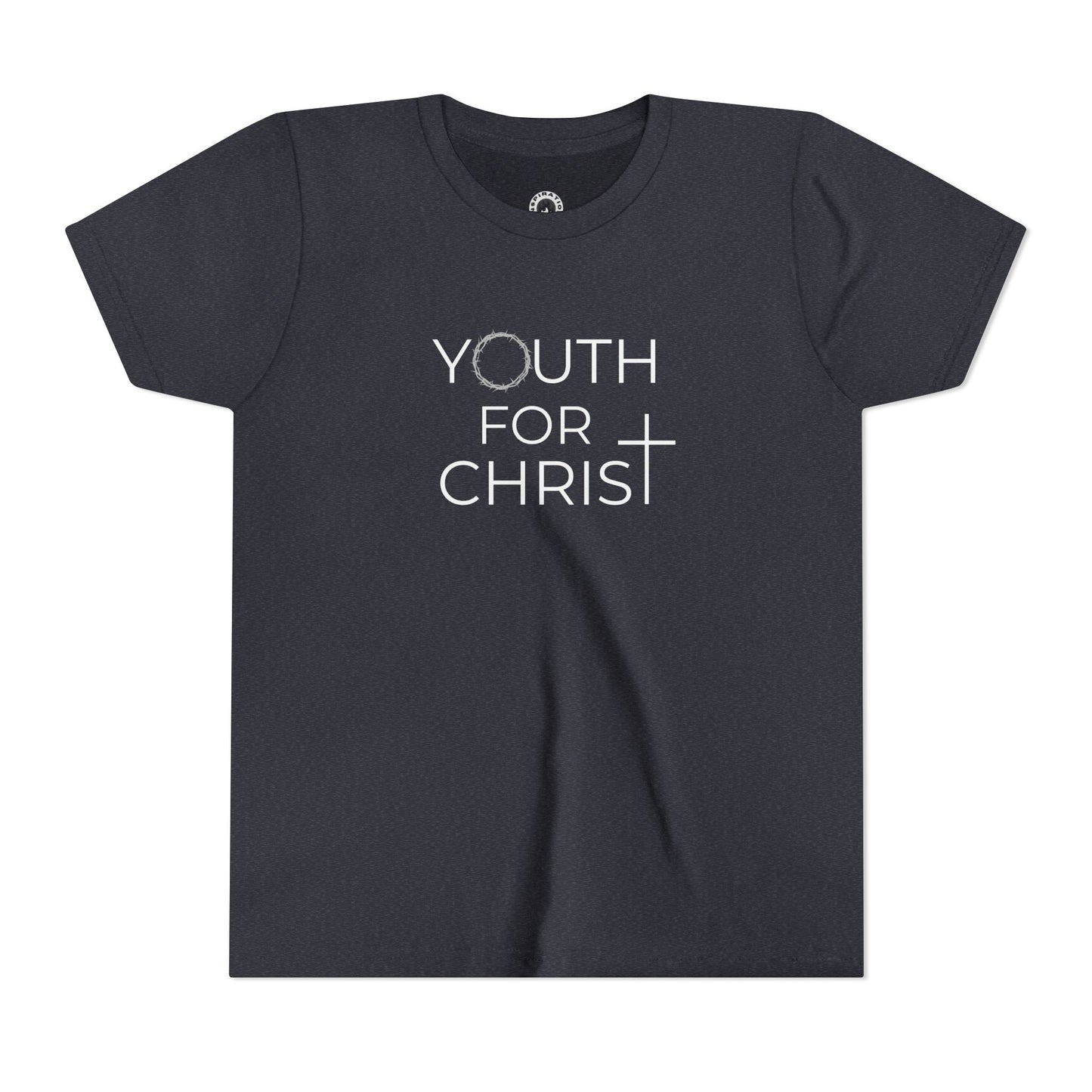 Youth Midweight Tee - 'Youth for Christ' Inspired T-Shirt for Youth Groups & Church Events