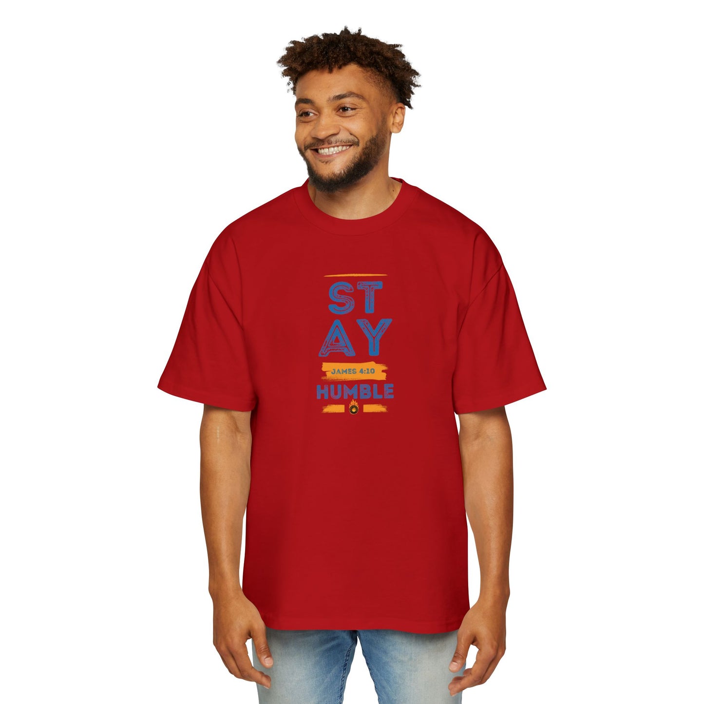 Stay Humble Men's Oversized Tee
