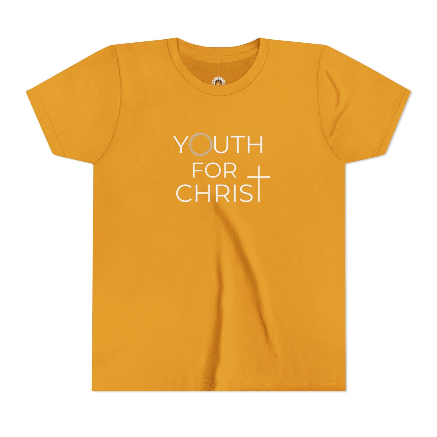 Youth Midweight Tee - 'Youth for Christ' Inspired T-Shirt for Youth Groups & Church Events