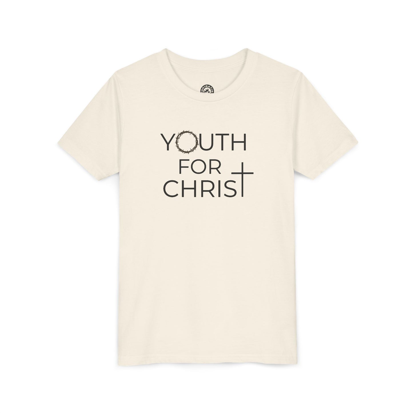 Youth Midweight Tee - 'Youth for Christ' Inspired T-Shirt for Youth Groups & Church Events