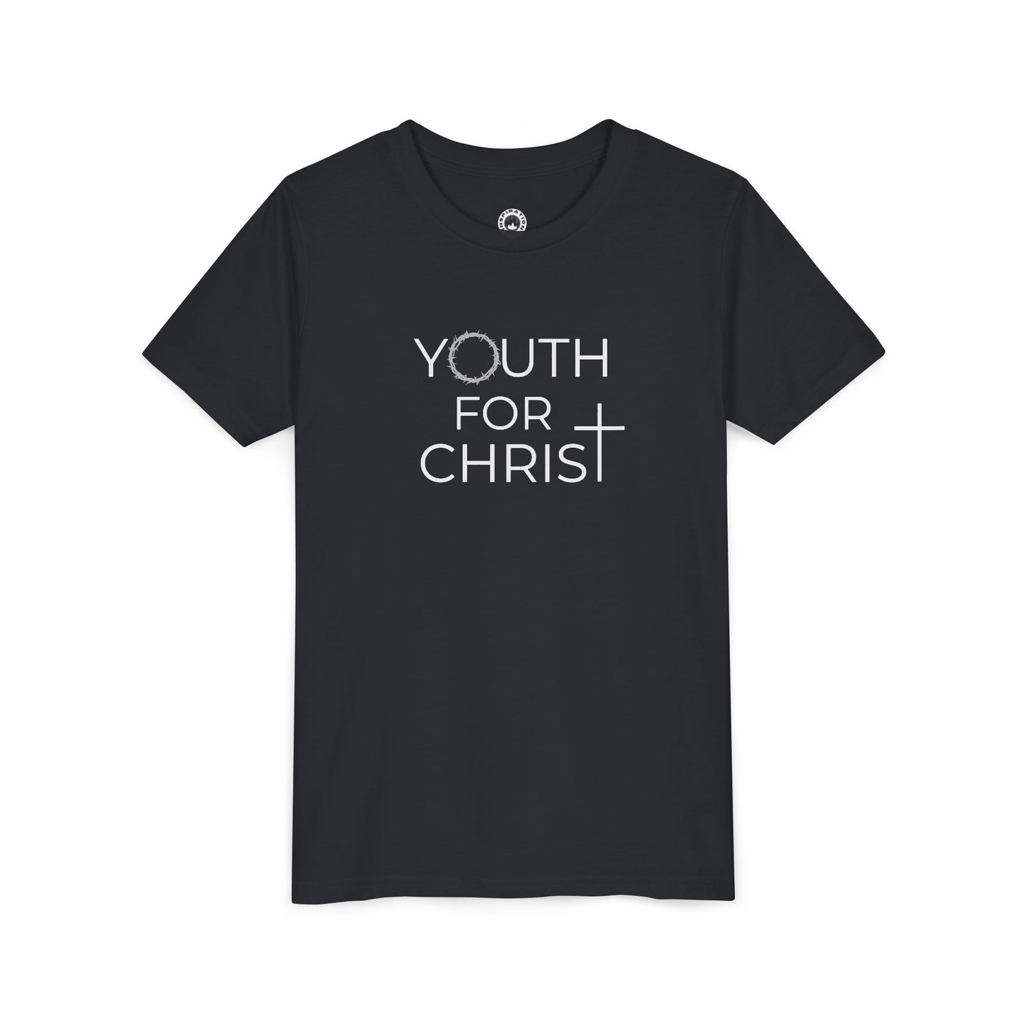 Youth Midweight Tee - 'Youth for Christ' Inspired T-Shirt for Youth Groups & Church Events