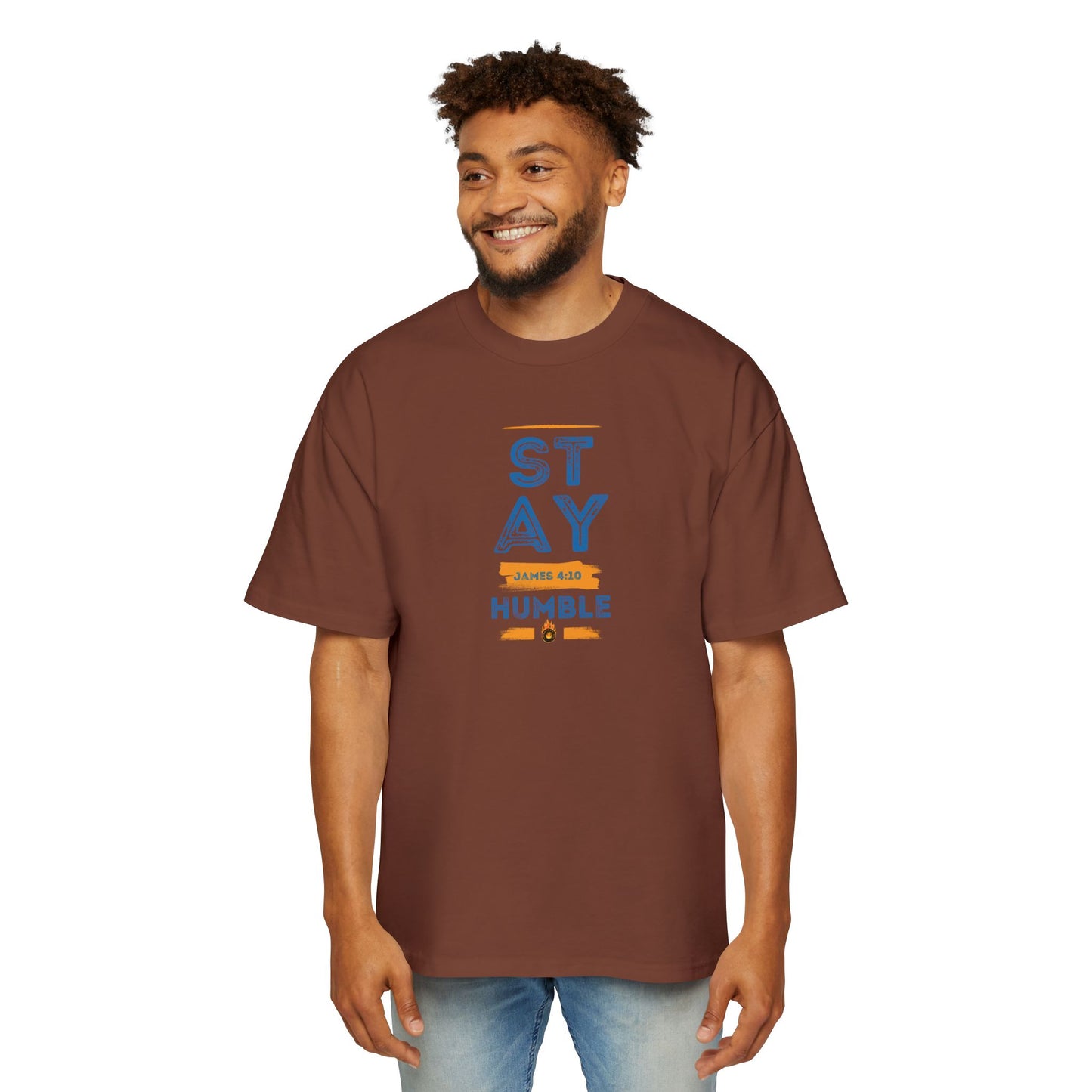 Stay Humble Men's Oversized Tee