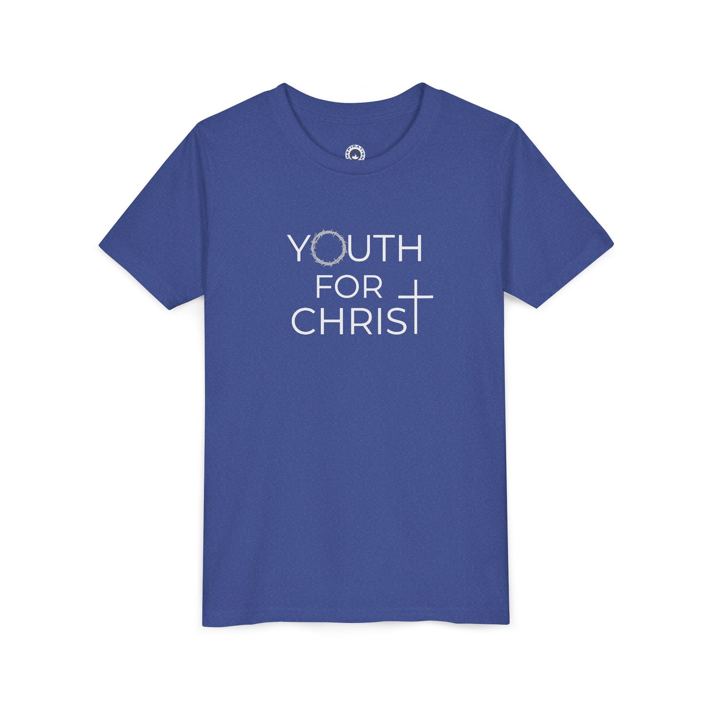 Youth Midweight Tee - 'Youth for Christ' Inspired T-Shirt for Youth Groups & Church Events