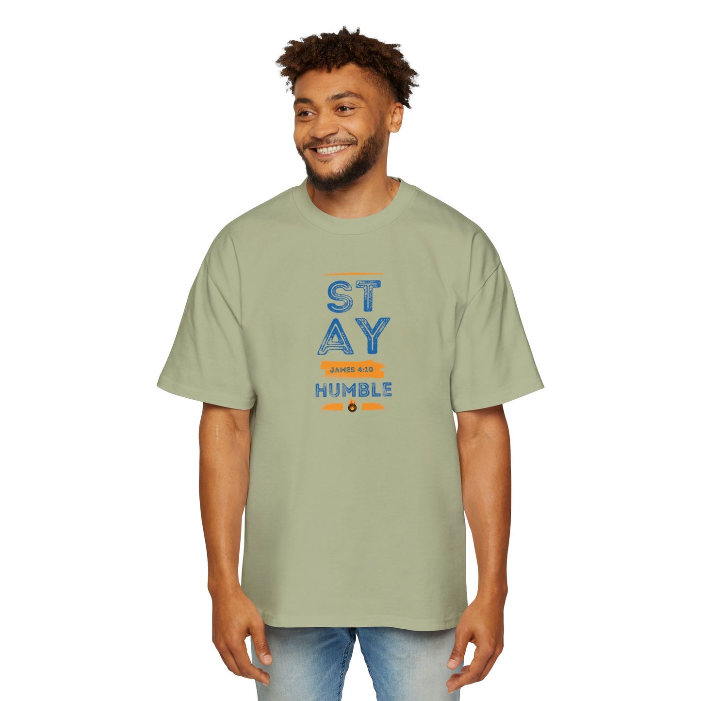 Stay Humble Men's Oversized Tee