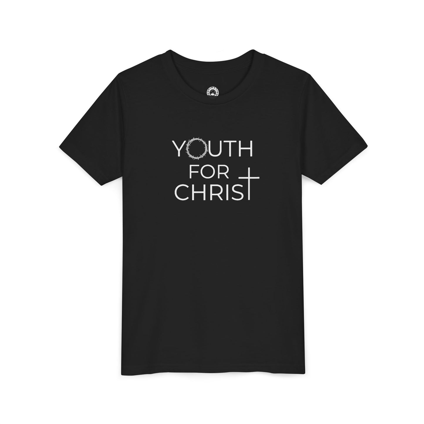 Youth Midweight Tee - 'Youth for Christ' Inspired T-Shirt for Youth Groups & Church Events