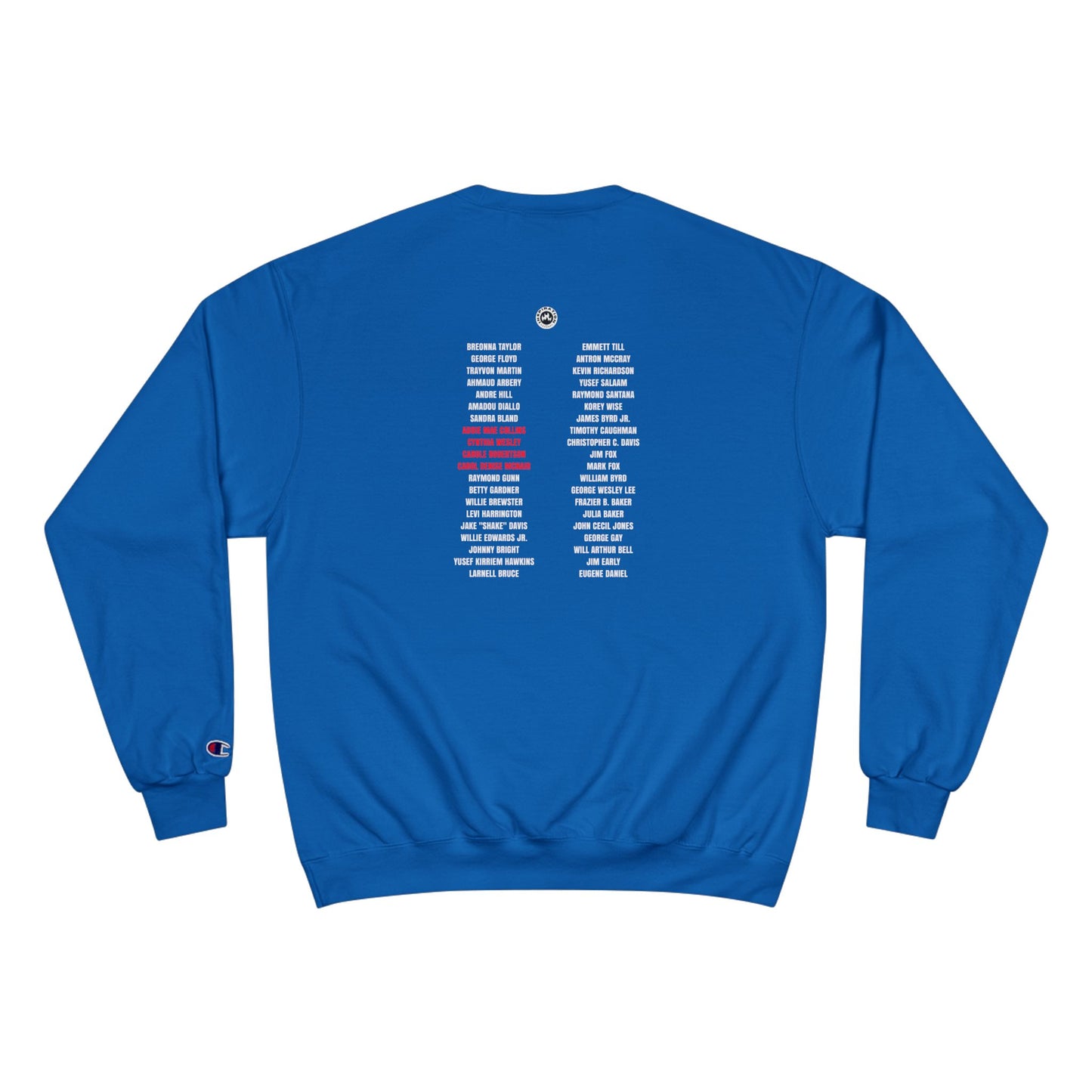 The Remember Series-16th Street Baptist Church Bombing Champion Sweatshirt