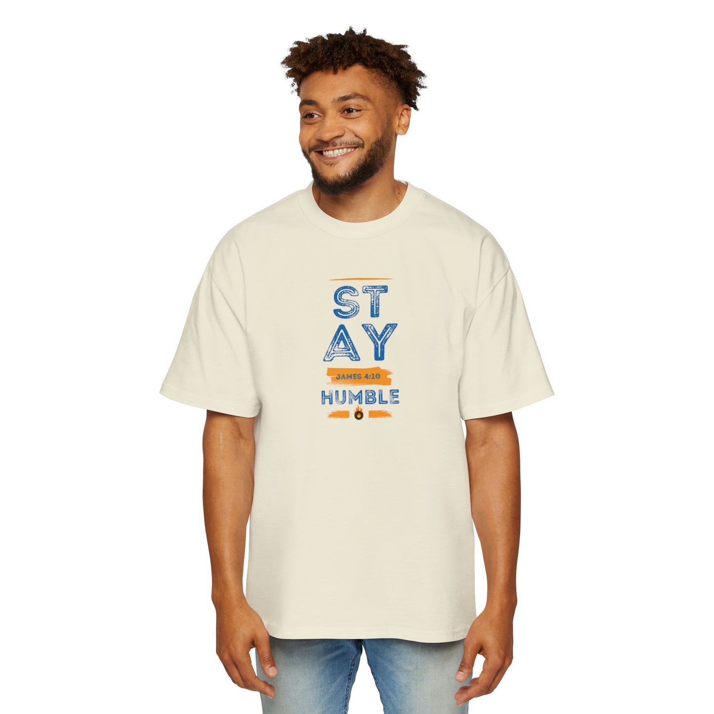 Stay Humble Men's Oversized Tee