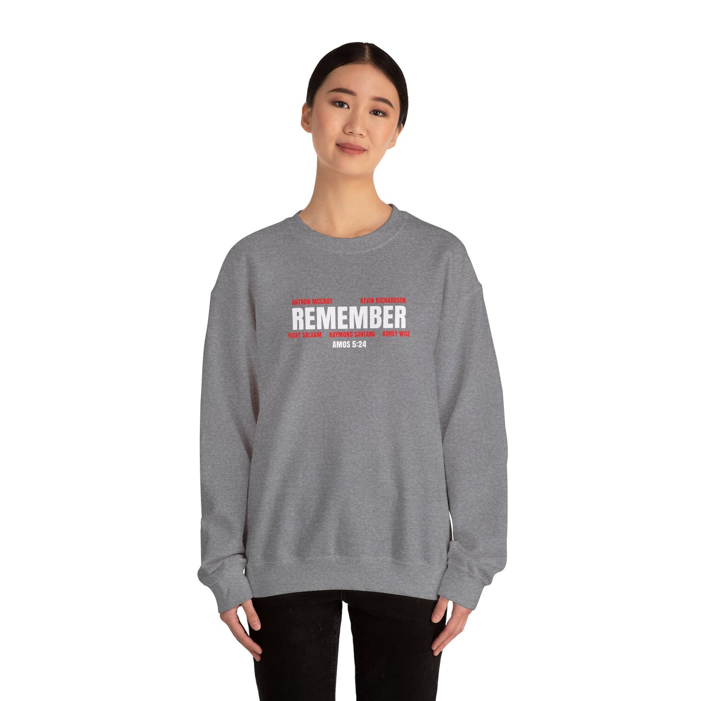 The Remember Series-The Central Park 5-Champion Sweatshirt