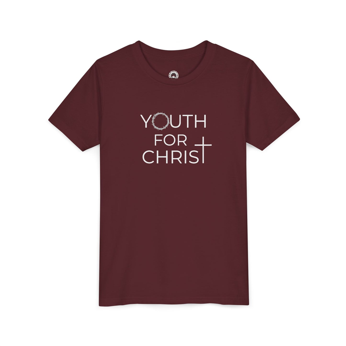 Youth Midweight Tee - 'Youth for Christ' Inspired T-Shirt for Youth Groups & Church Events