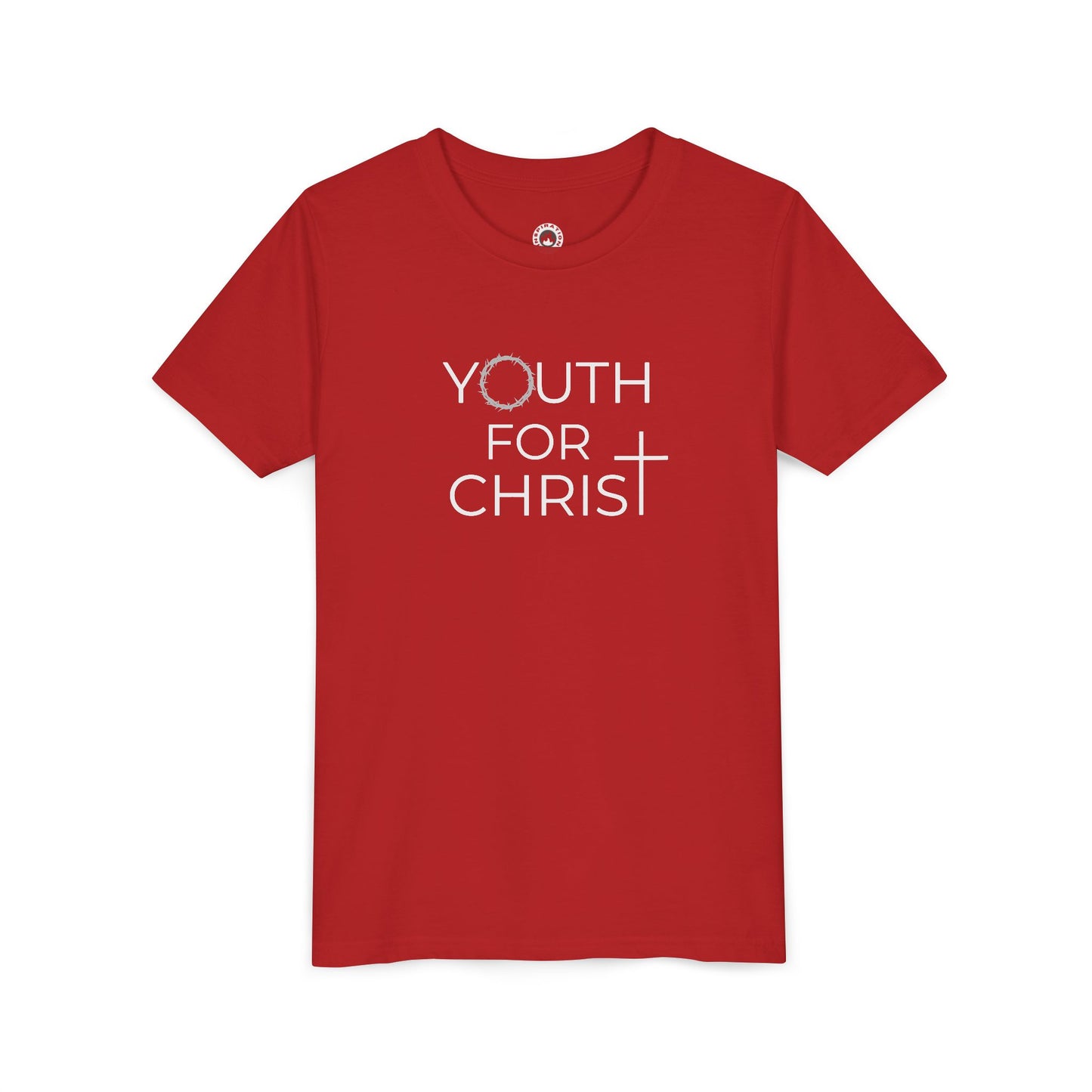 Youth Midweight Tee - 'Youth for Christ' Inspired T-Shirt for Youth Groups & Church Events