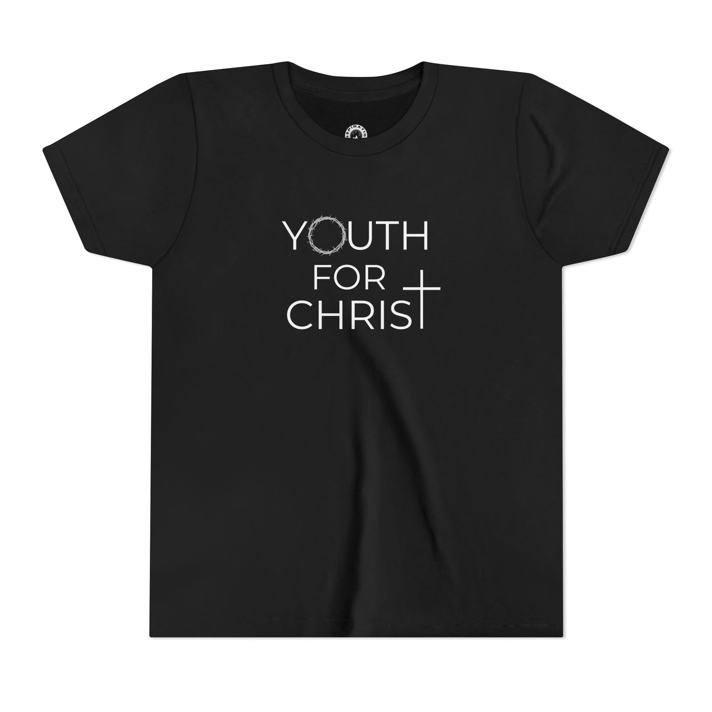 Youth Midweight Tee - 'Youth for Christ' Inspired T-Shirt for Youth Groups & Church Events