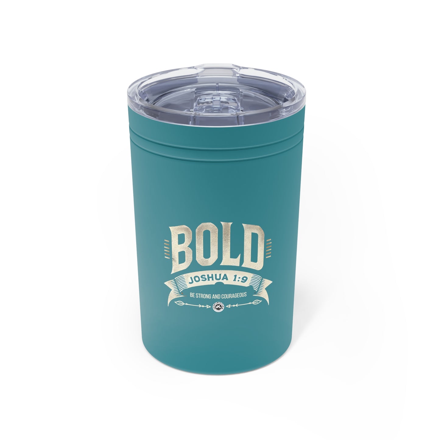 BOLD Joshua 1:9 Vacuum Insulated Tumbler, 11oz