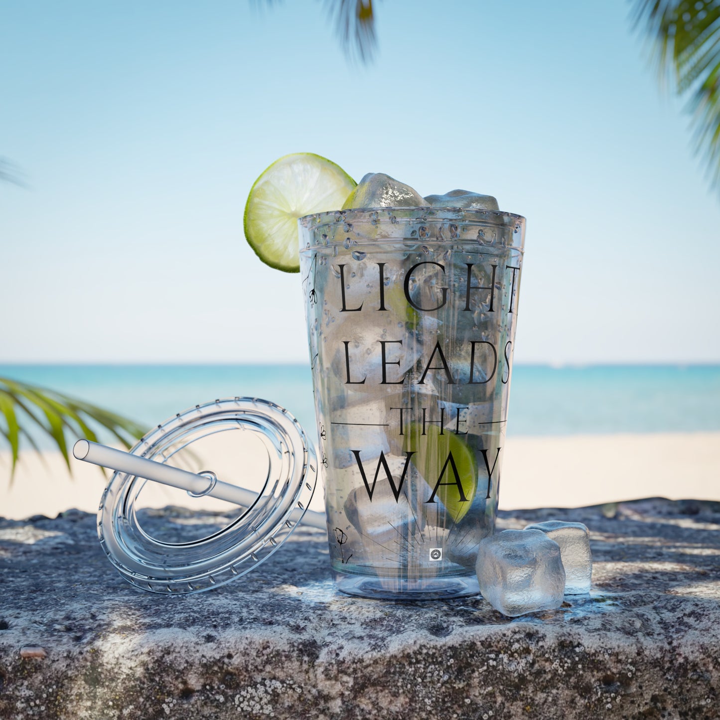 Light Leads The Way 16oz Tumbler with Straw